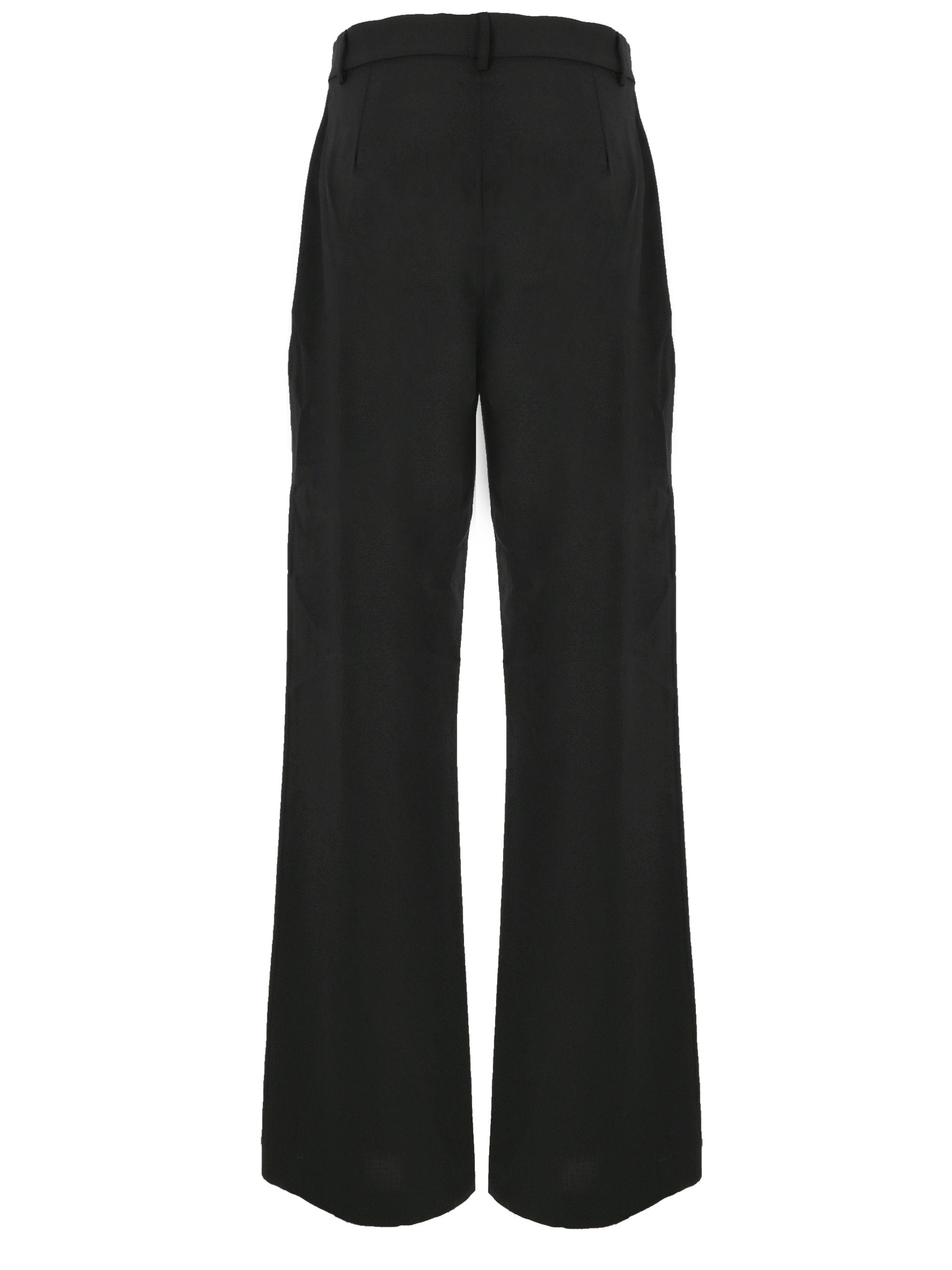 NEW ARRIVALS NA00900560086 Woman Black Trousers - Zuklat