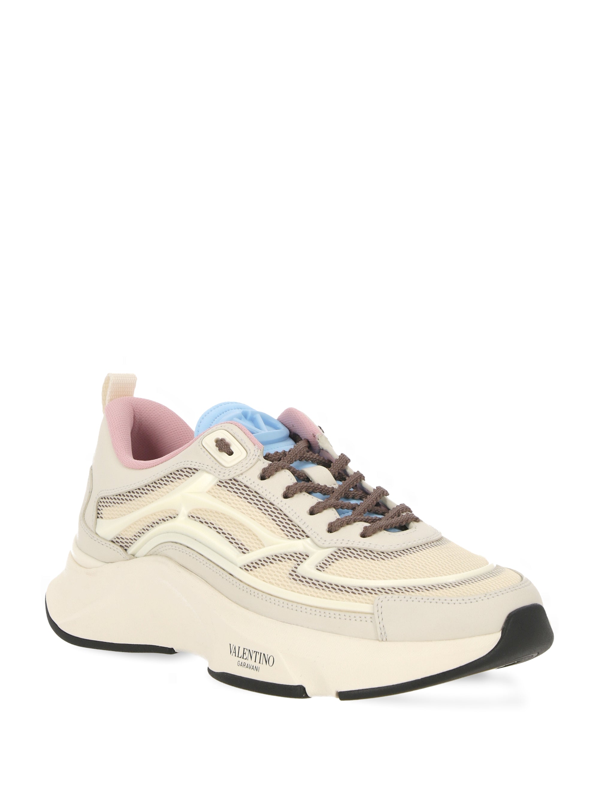 Valentino Garavani 5W2S0JV5 Woman IVORY/COOL BLUE Sneakers - Zuklat