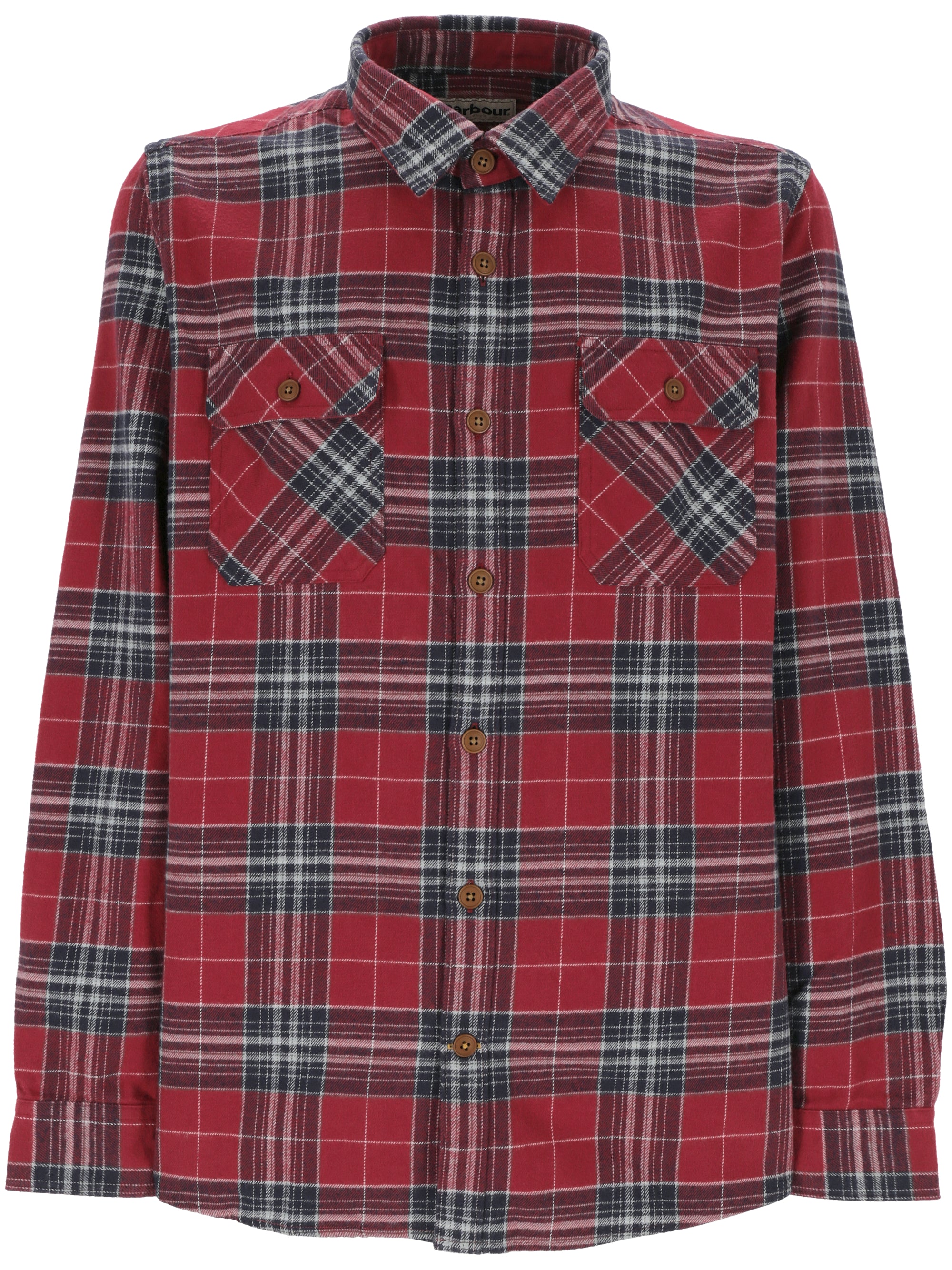 Barbour MSH5531 Man HIGHLAND RED Shirts - Zuklat