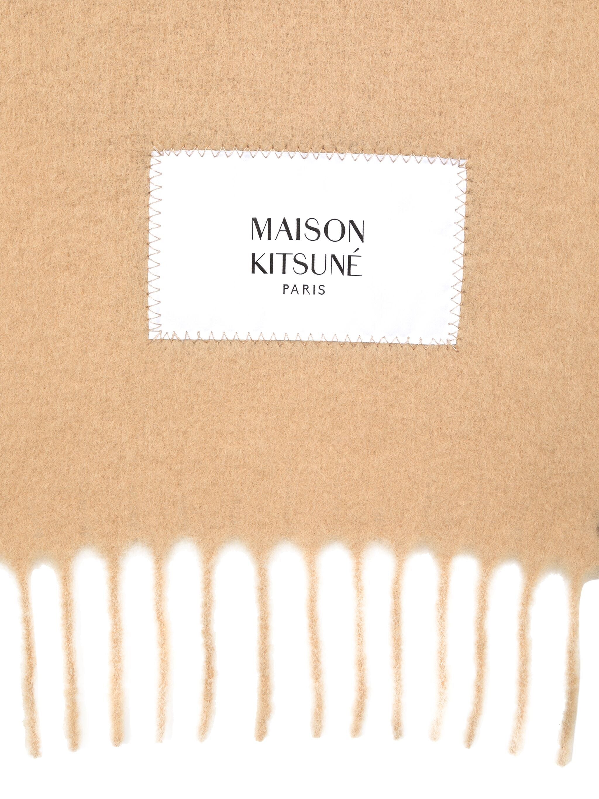 MAISON KITSUNE' LM06206WA0022 Man CHAMOMILE Scarfs - Zuklat