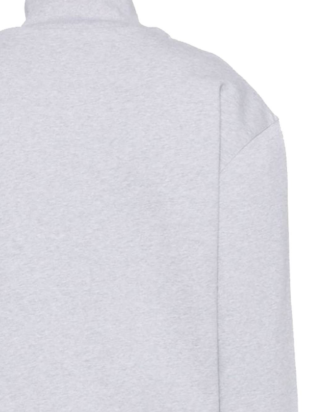 MAISON KITSUNE' MM00314KM0001 Man Light grey melange Sweaters - Zuklat