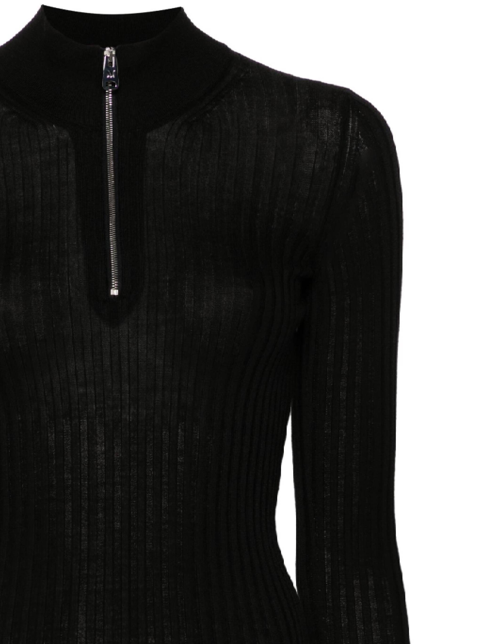 MRZ 0058 Woman Black Sweaters - Zuklat