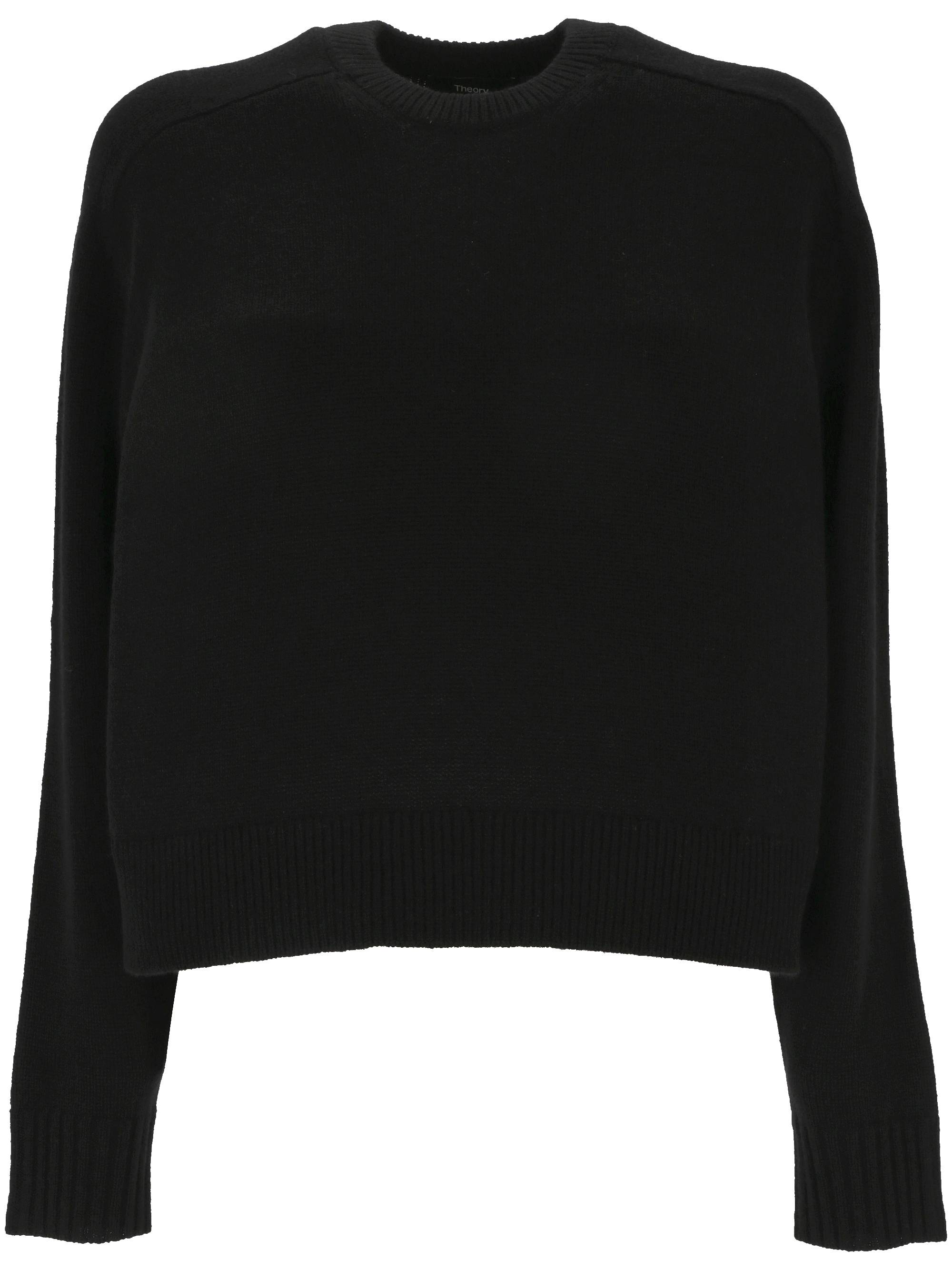 Theory O0818703 Woman Black Sweaters - Zuklat