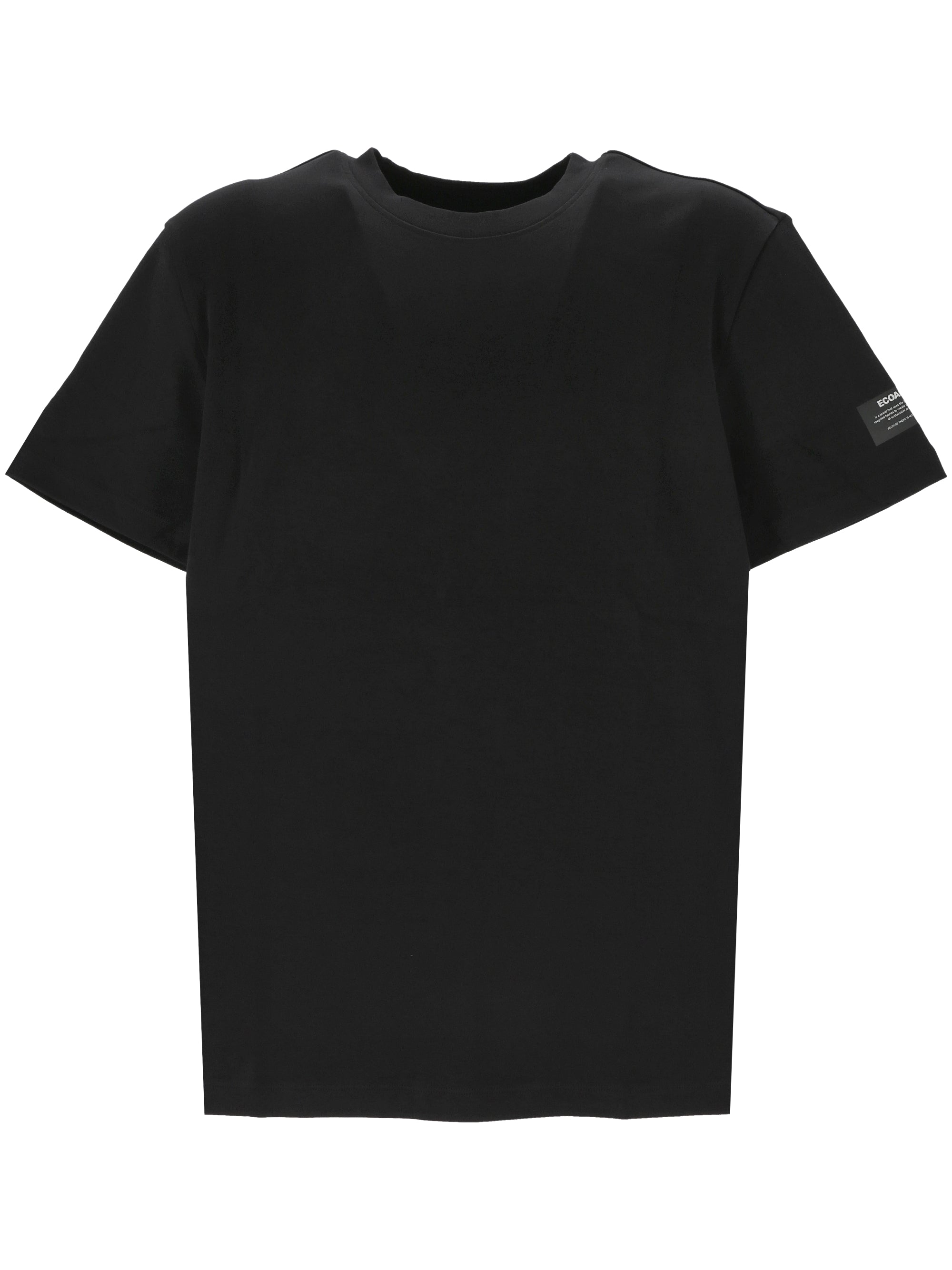 ECOALF MCMGATSSINTR0866W24 Man Black T-shirts and Polos - Zuklat