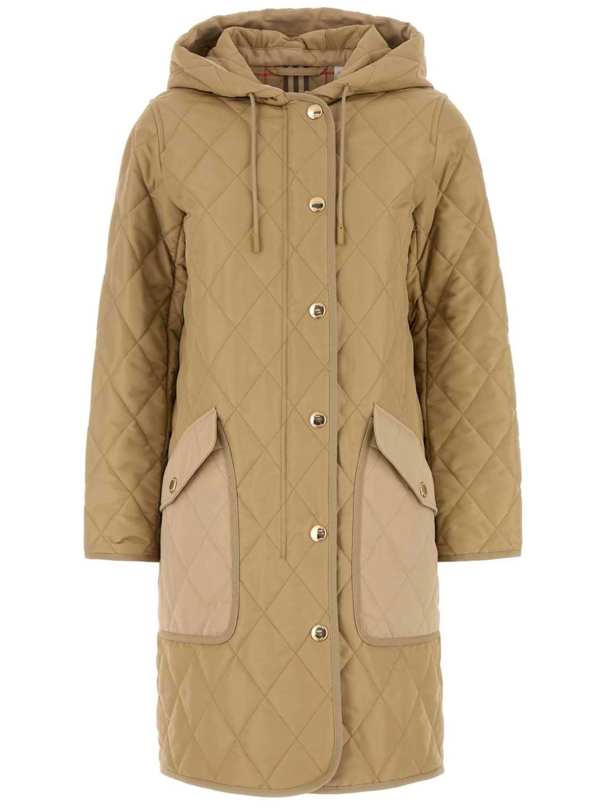 Burberry 8096352 Woman Beige Jackets - Zuklat