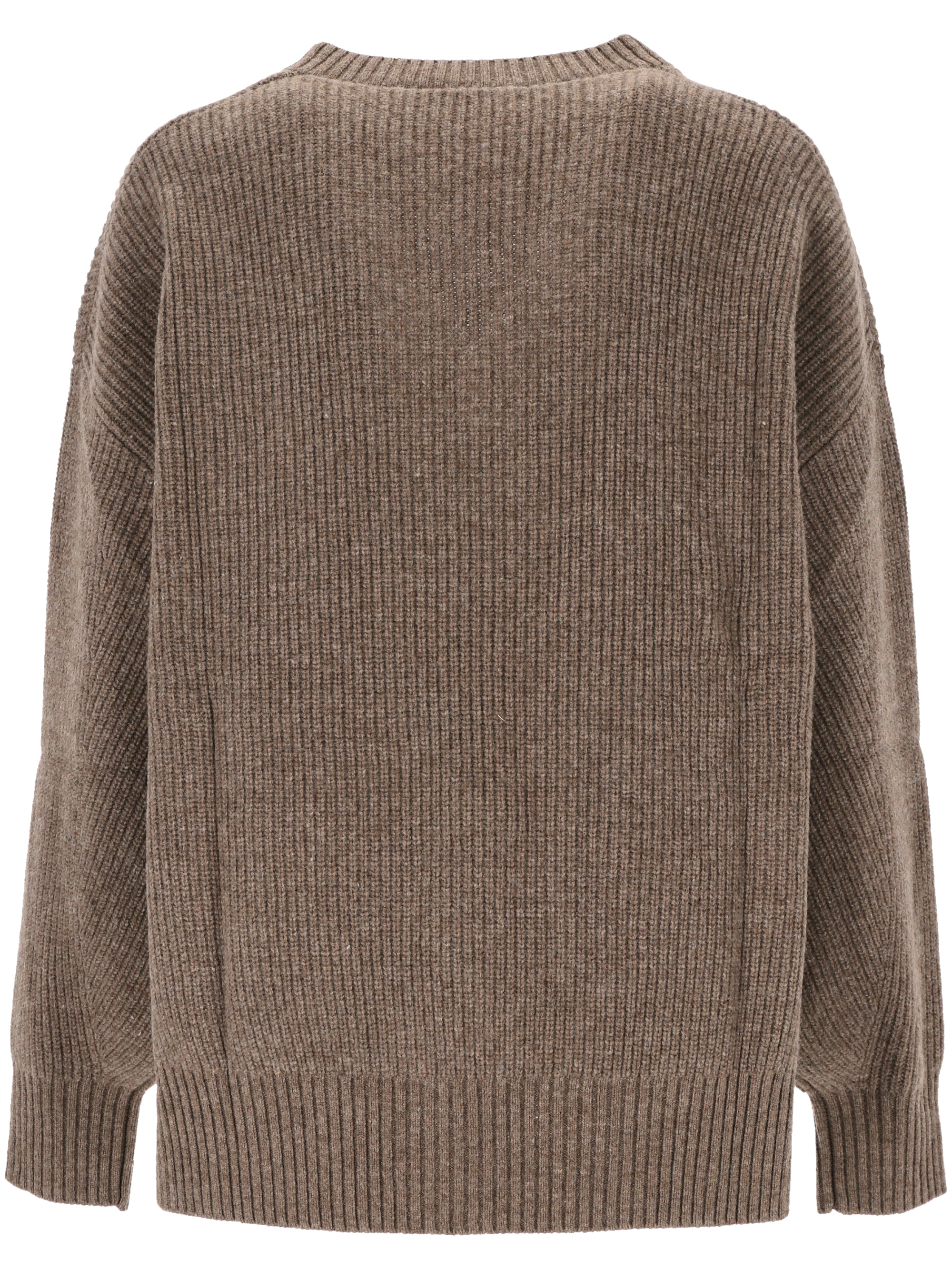 ECOALF MCWGAKNAZALE0632W24 Woman Brown melange Sweaters - Zuklat