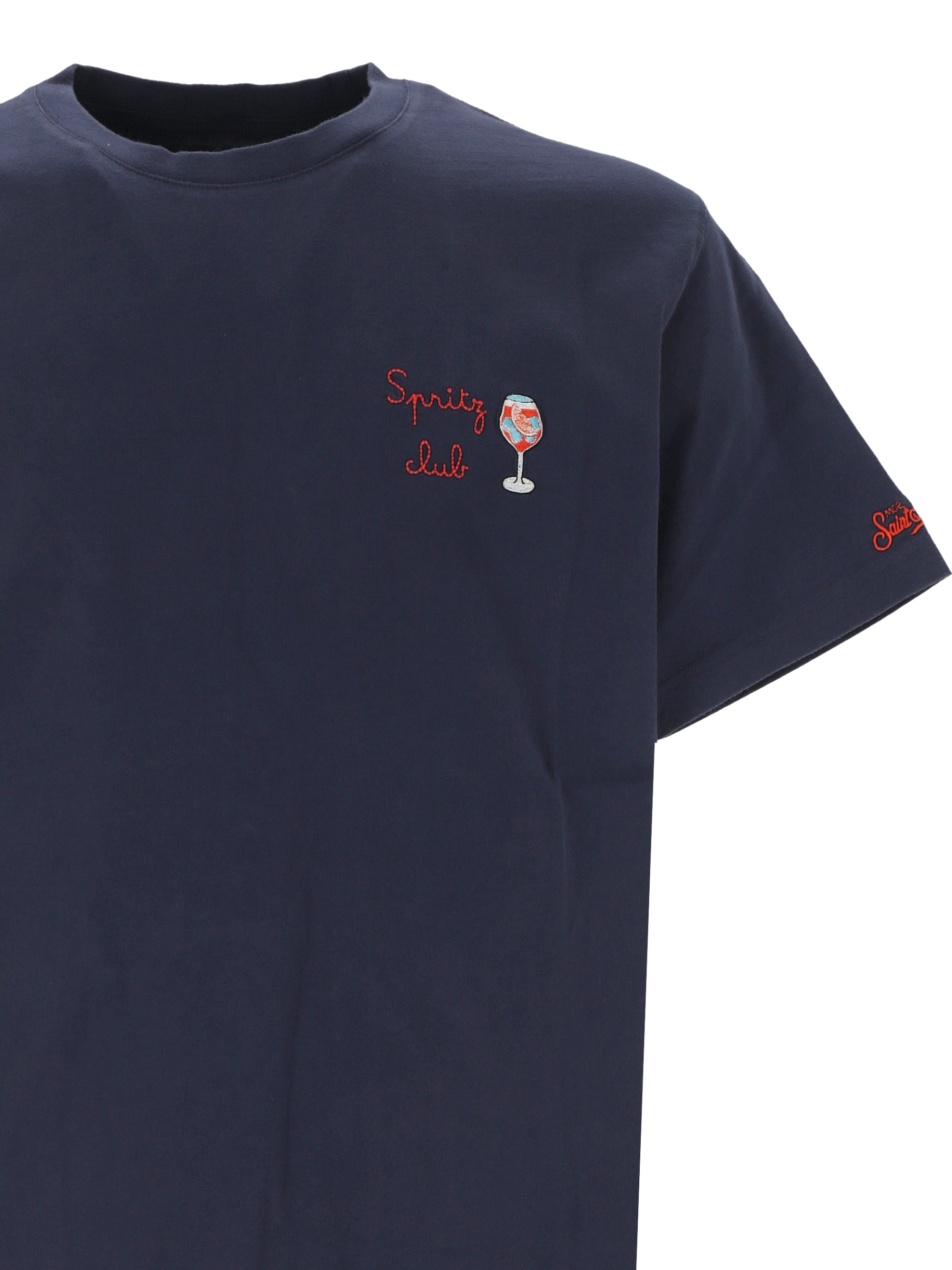 MC2 Saint Barth ARNOTT Man SPRITZ CLUB 61 EMB T-shirts and Polos - Zuklat