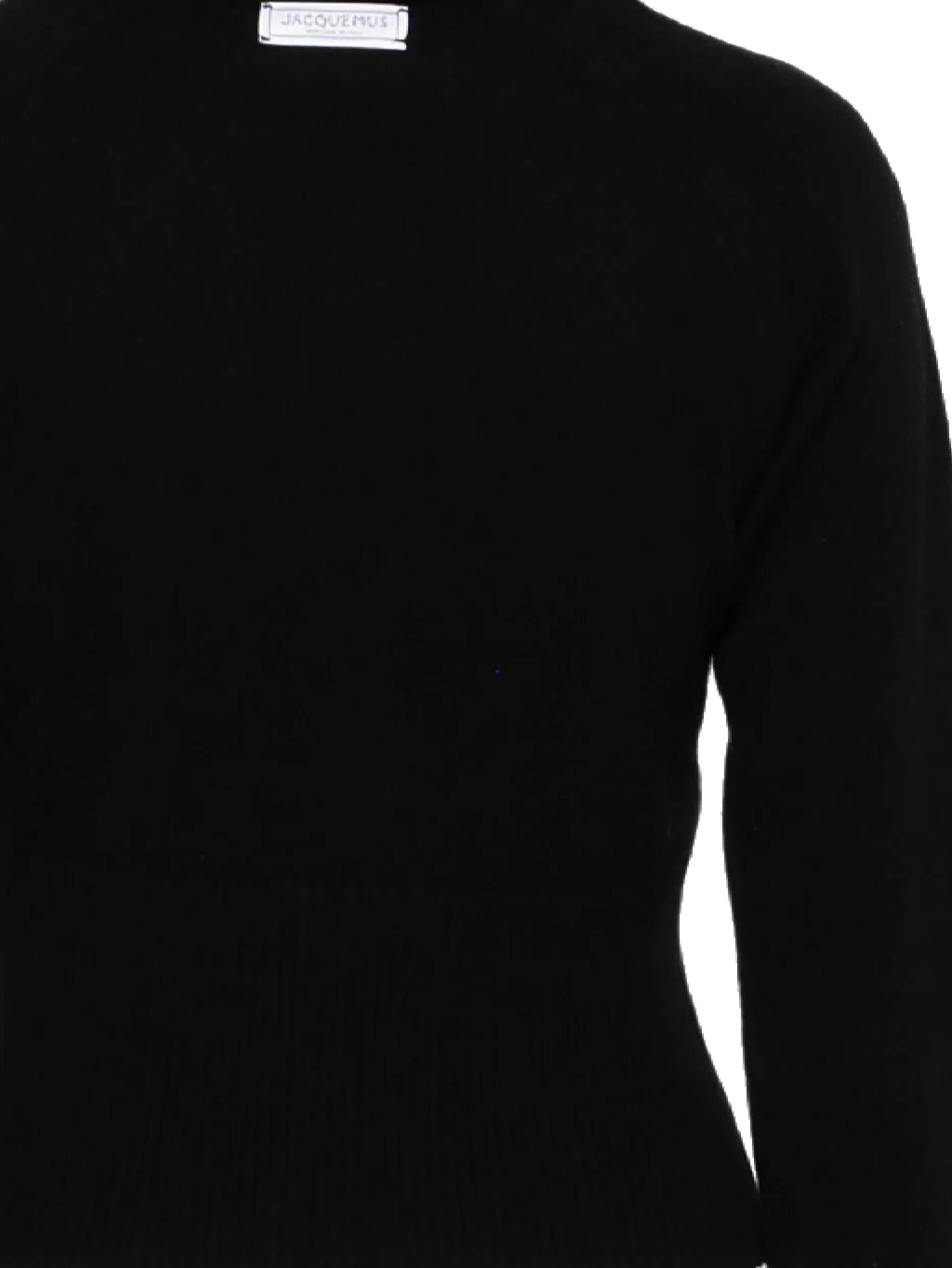 JACQUEMUS 243KN547 Woman Black Sweaters - Zuklat