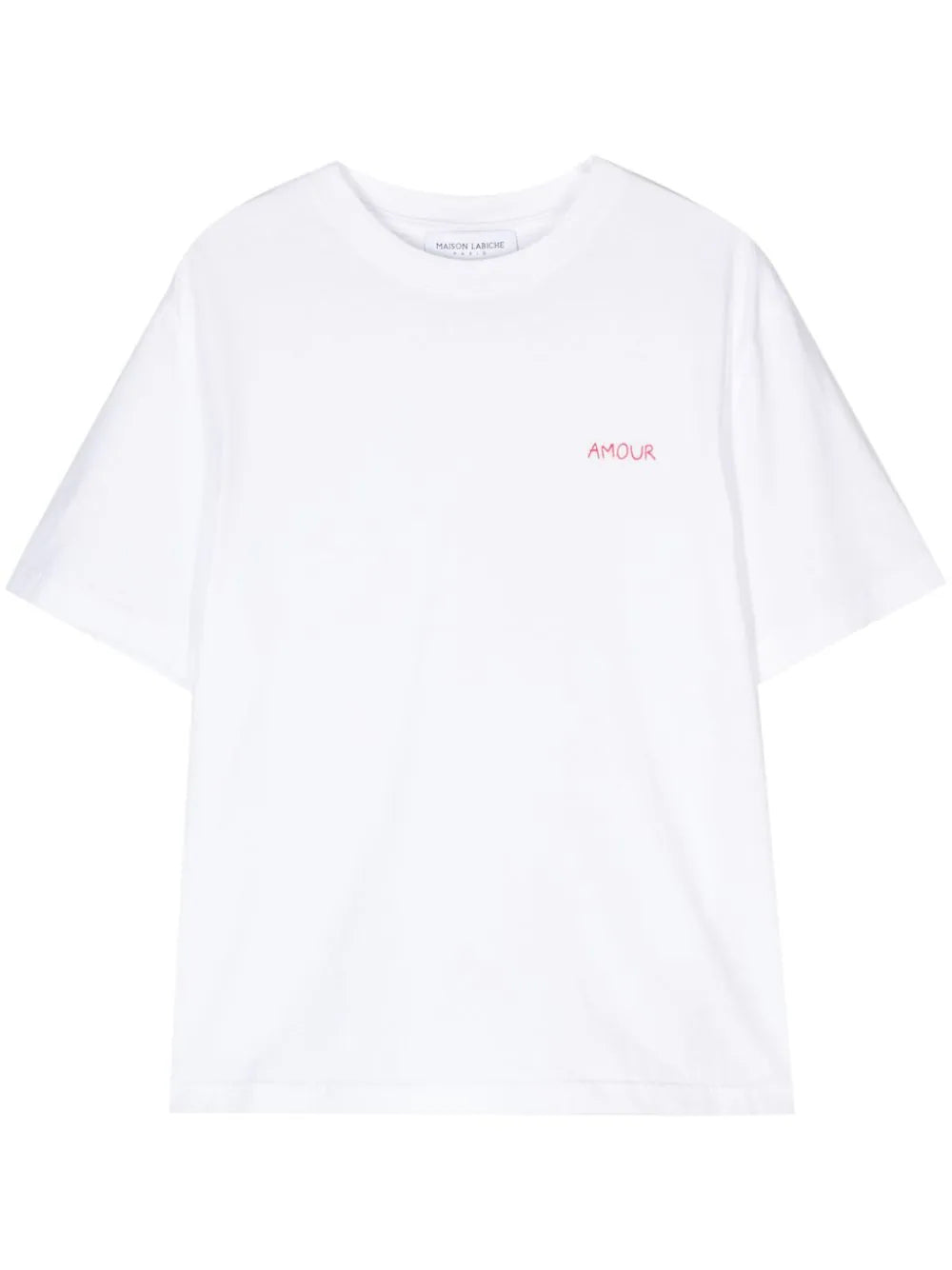 MAISON LABICHE QWPOPINAMOUR Woman White T-shirts and Polos - Zuklat