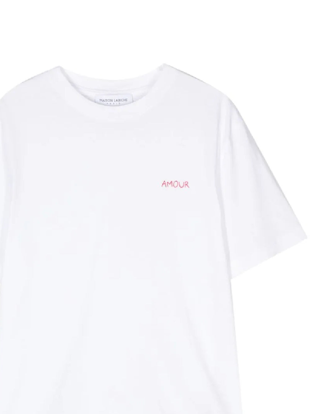 MAISON LABICHE QWPOPINAMOUR Woman White T-shirts and Polos - Zuklat