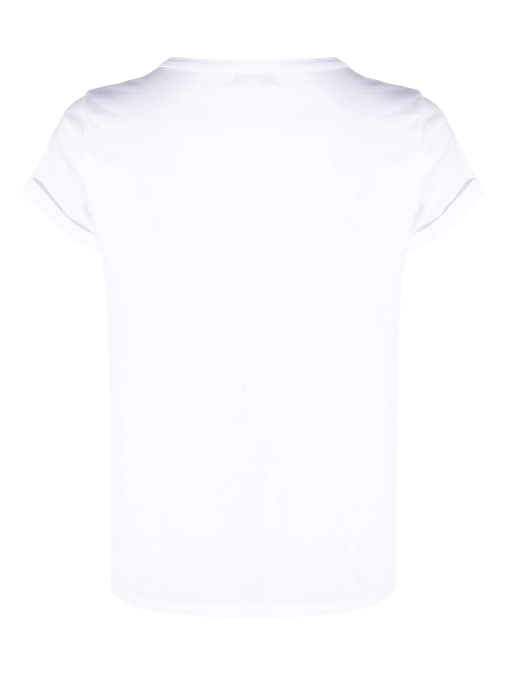 MAISON LABICHE RWPOITOUBJR Woman White T-shirts and Polos - Zuklat