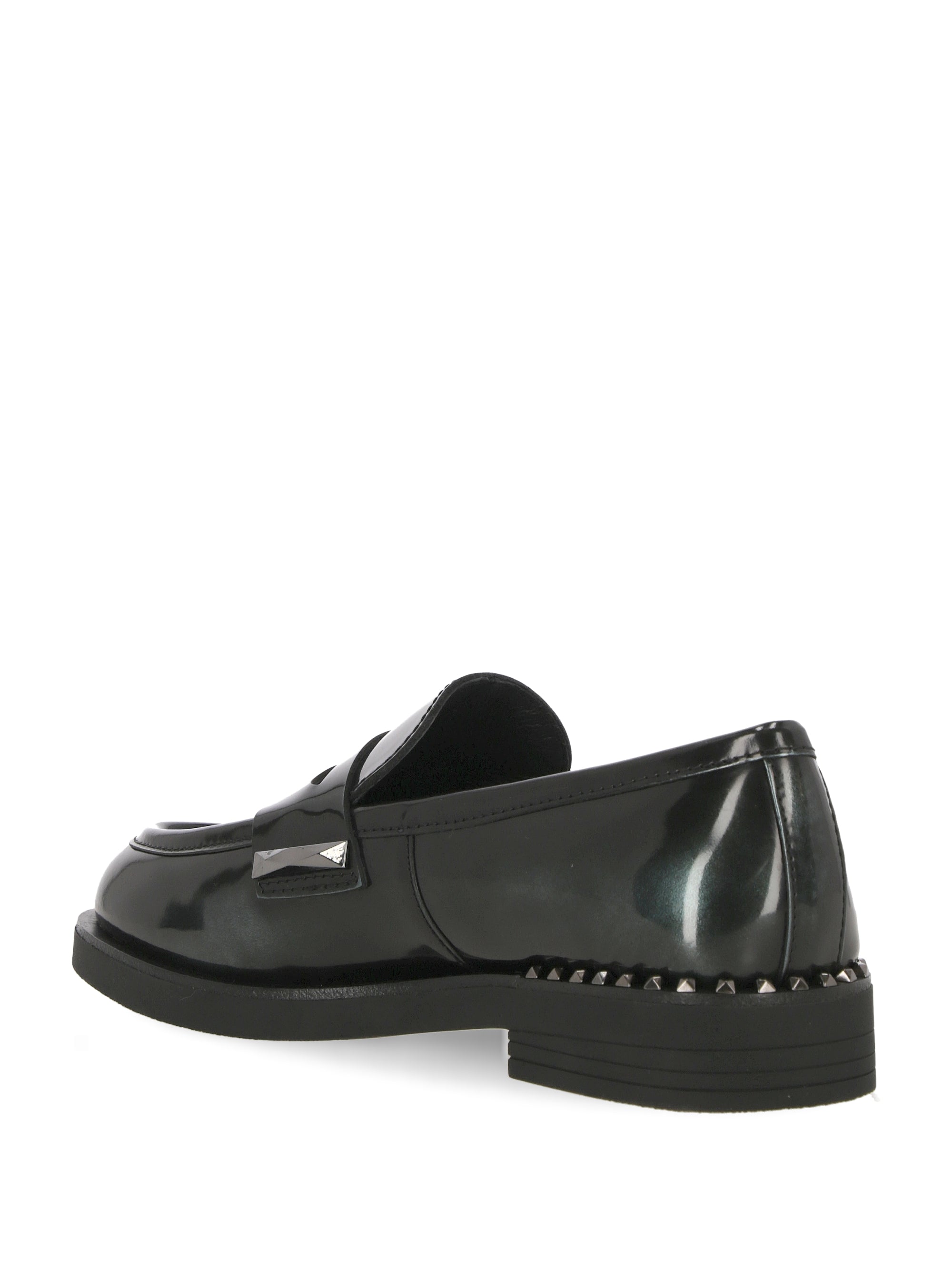 ASH WHISPERSTU04 Woman ALISEO BLACK/DENIM Flat shoes - Zuklat