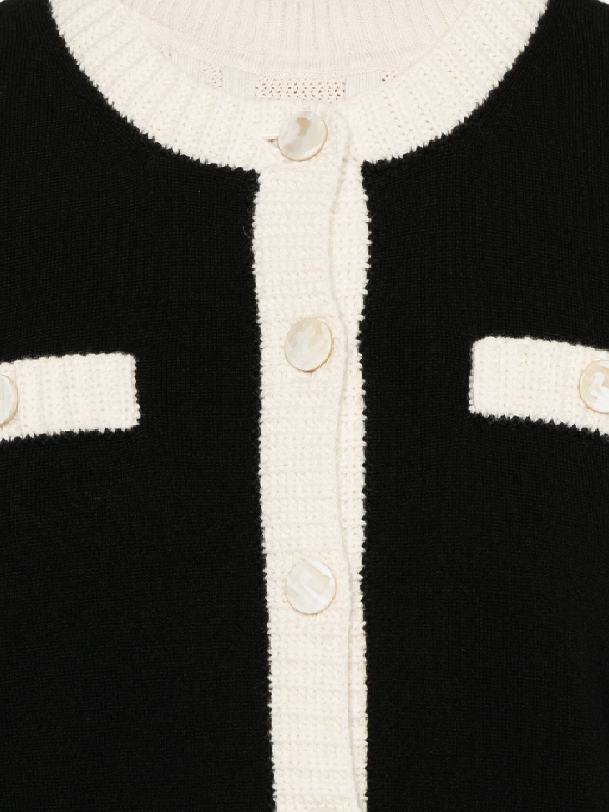 Tory Burch 162763 Woman BLACK/FRENCH Sweaters - Zuklat