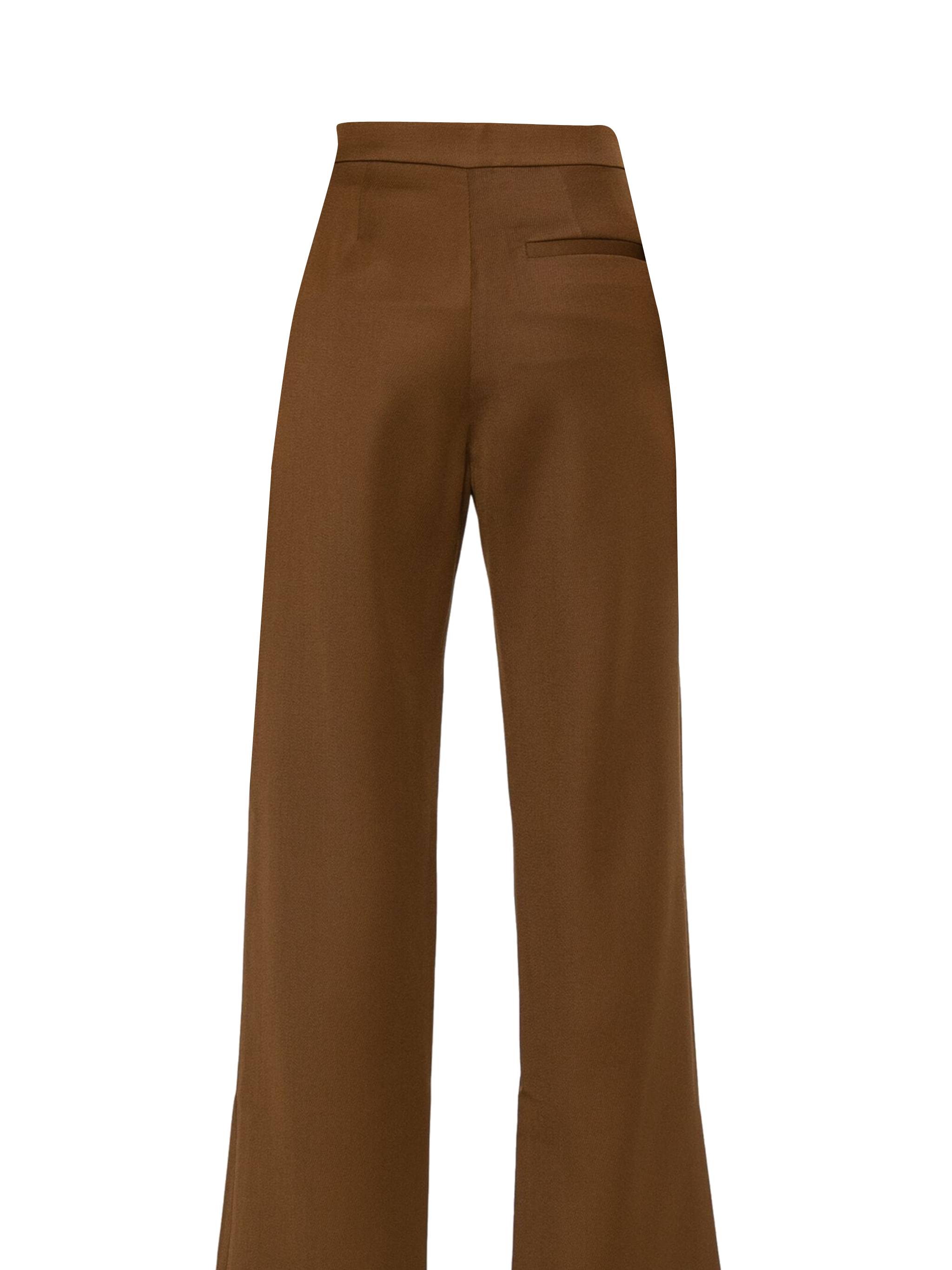 Tory Burch 163601 Woman MOCHA CHIPS Trousers - Zuklat