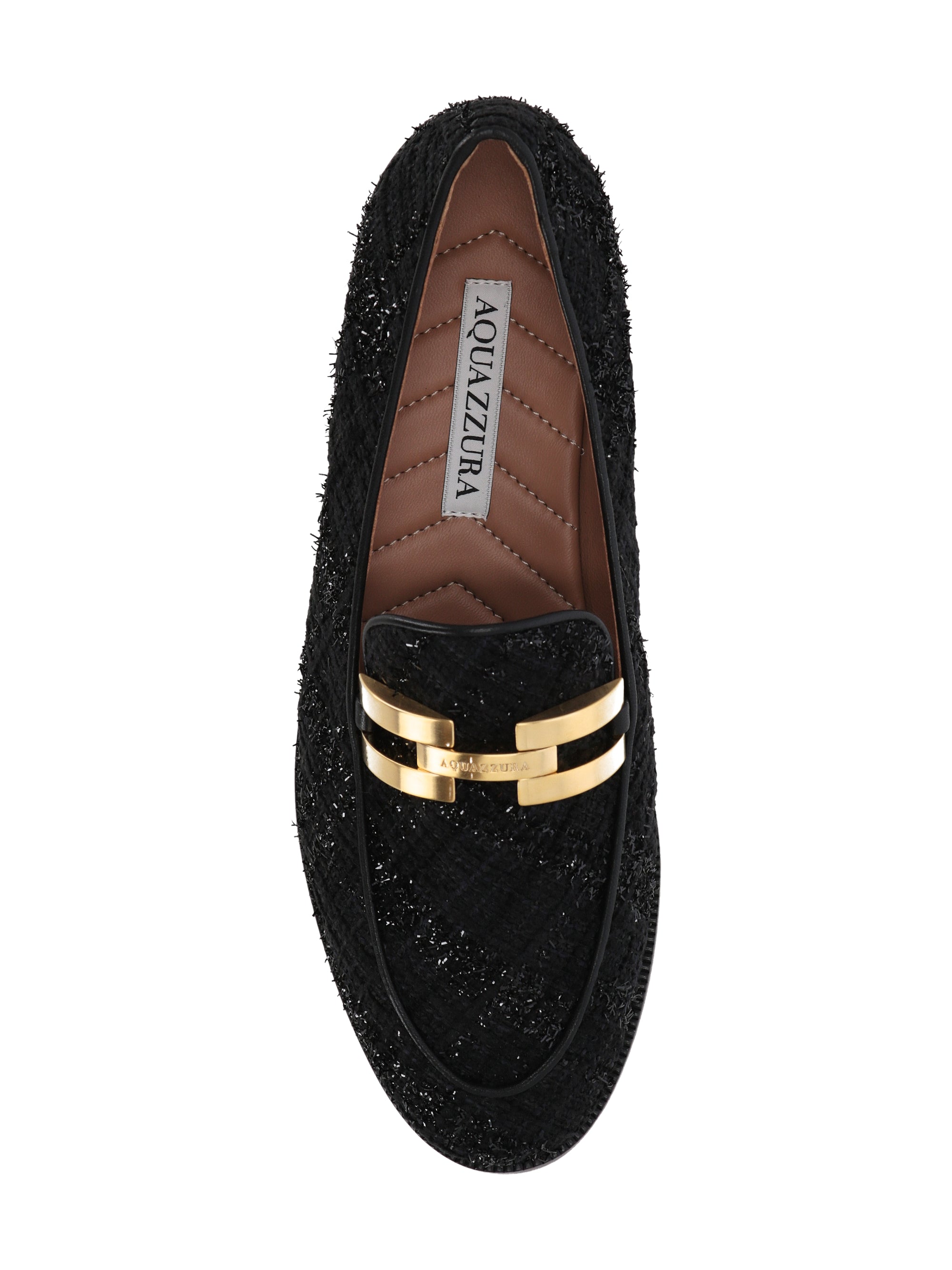 Aquazzura BDIFLAM0 Woman Black Flat shoes - Zuklat