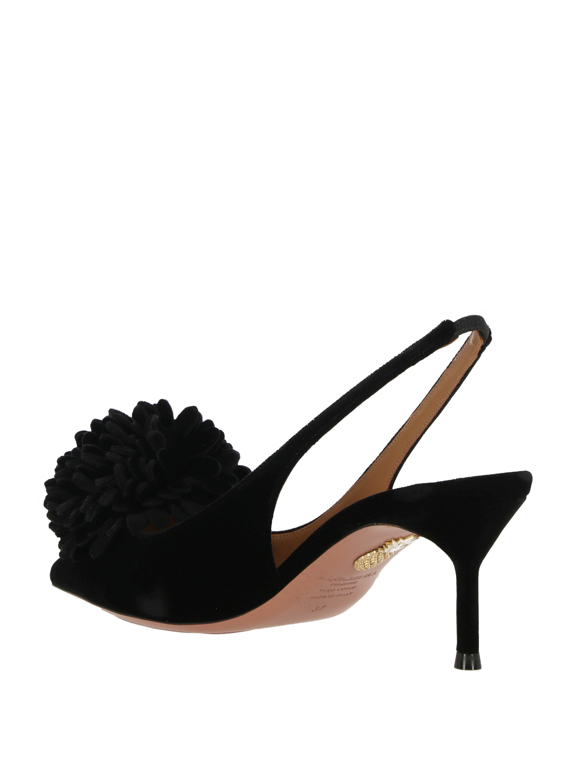 Aquazzura CTIMIDL0 Woman Black Sandals - Zuklat