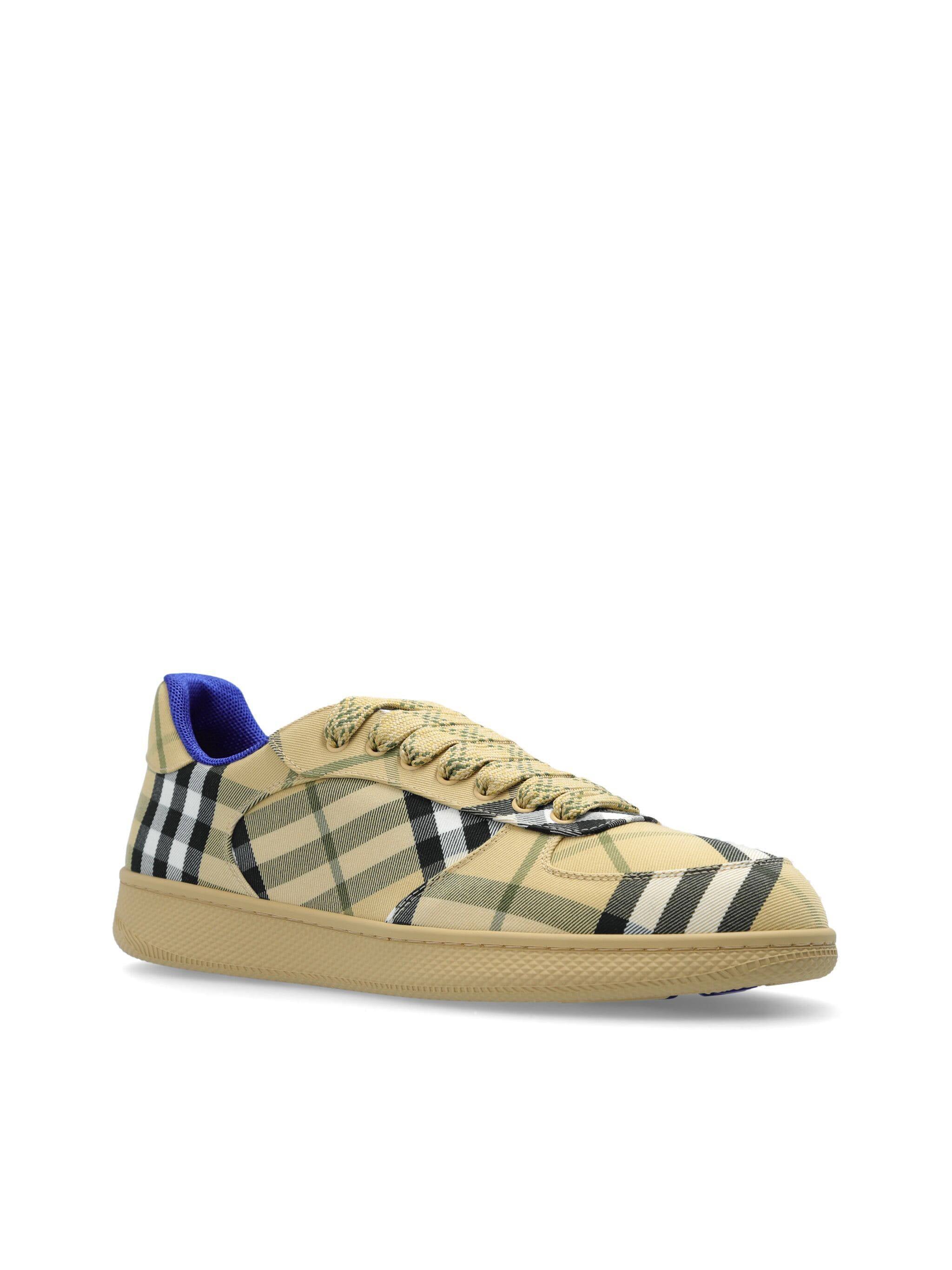 Burberry 8096388 Man GRAIN IP CHECK Sneakers - Zuklat