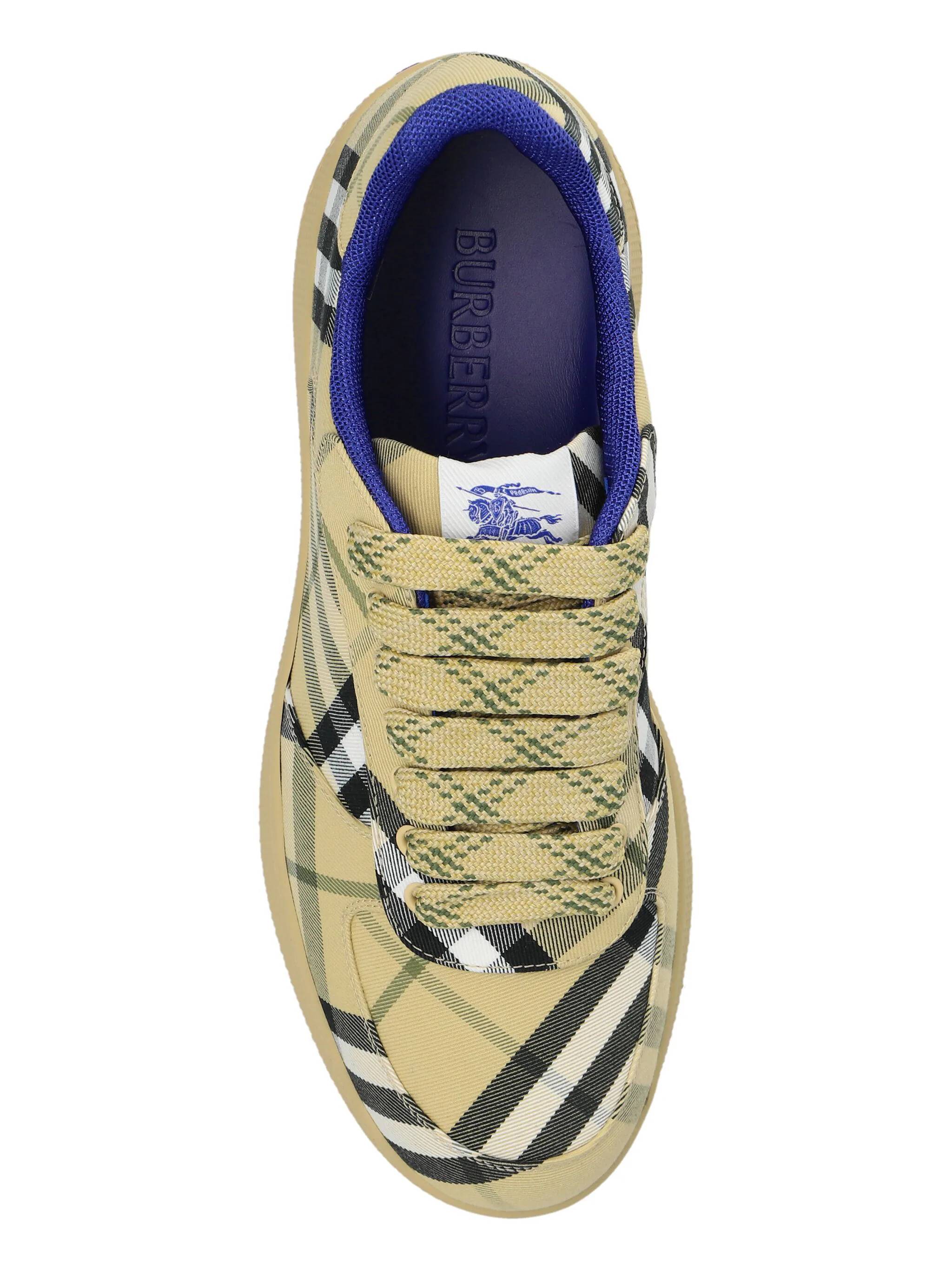 Burberry 8096388 Man GRAIN IP CHECK Sneakers - Zuklat