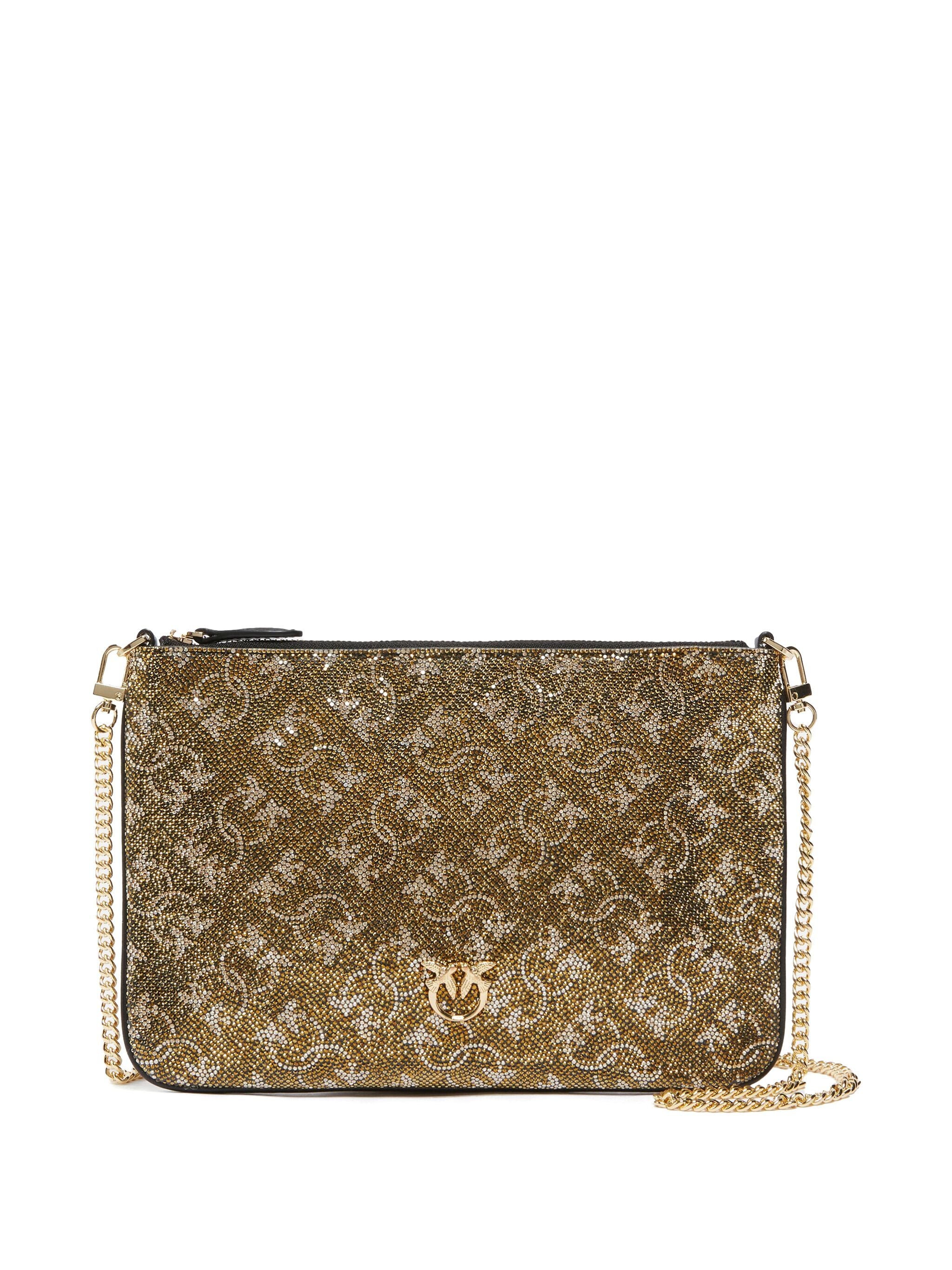 Pinko 100455 Woman BRONZO/ORO-ORO Bags.. - Zuklat