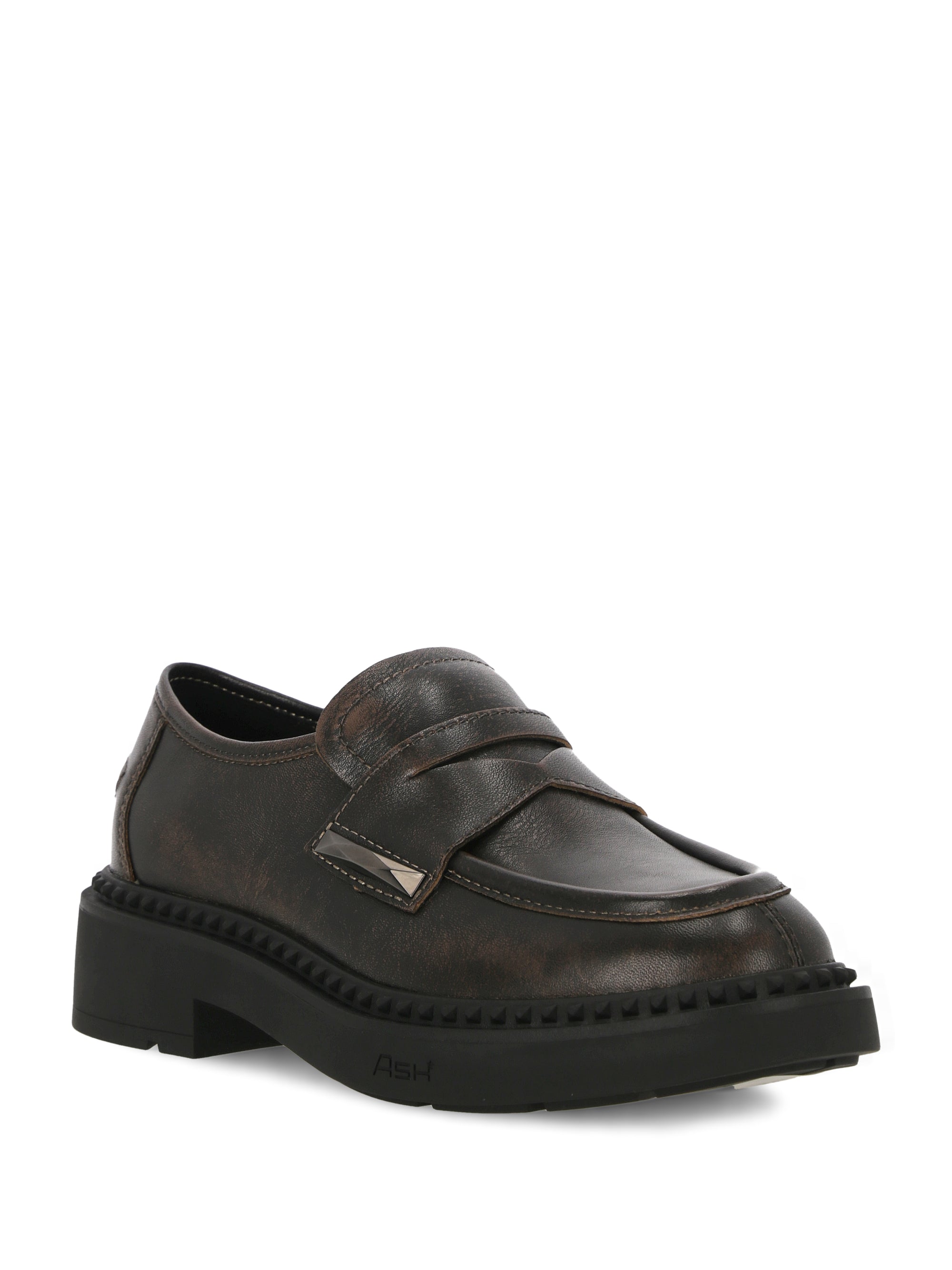 ASH MEDUSA05 Woman RIDER BLACK Flat shoes - Zuklat