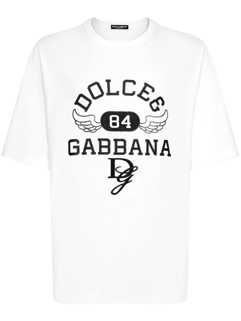 Dolce & Gabbana G8PN9Z Man White T-shirts and Polos - Zuklat