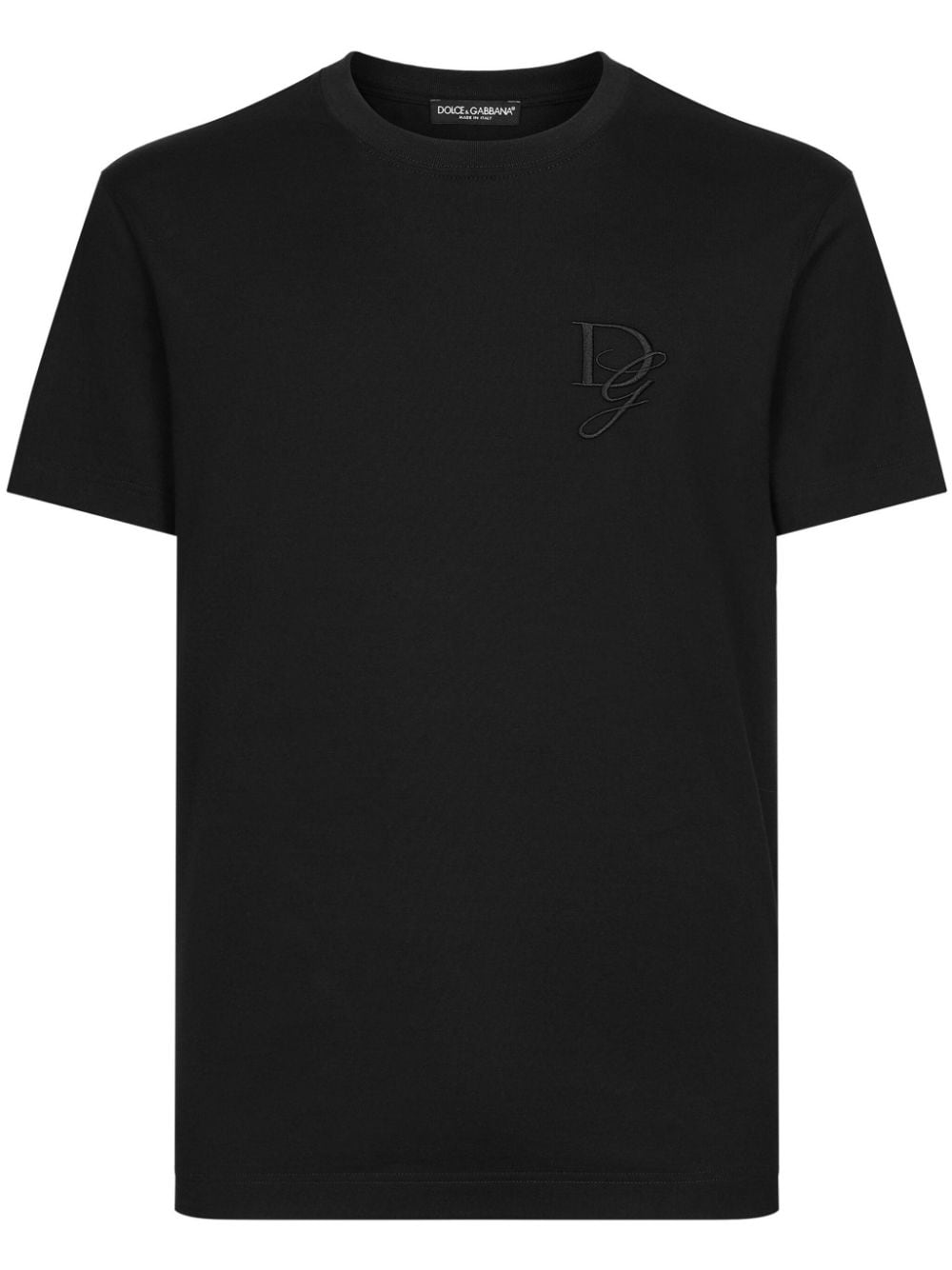 Dolce & Gabbana G8RN8Z Man Black T-shirts and Polos - Zuklat