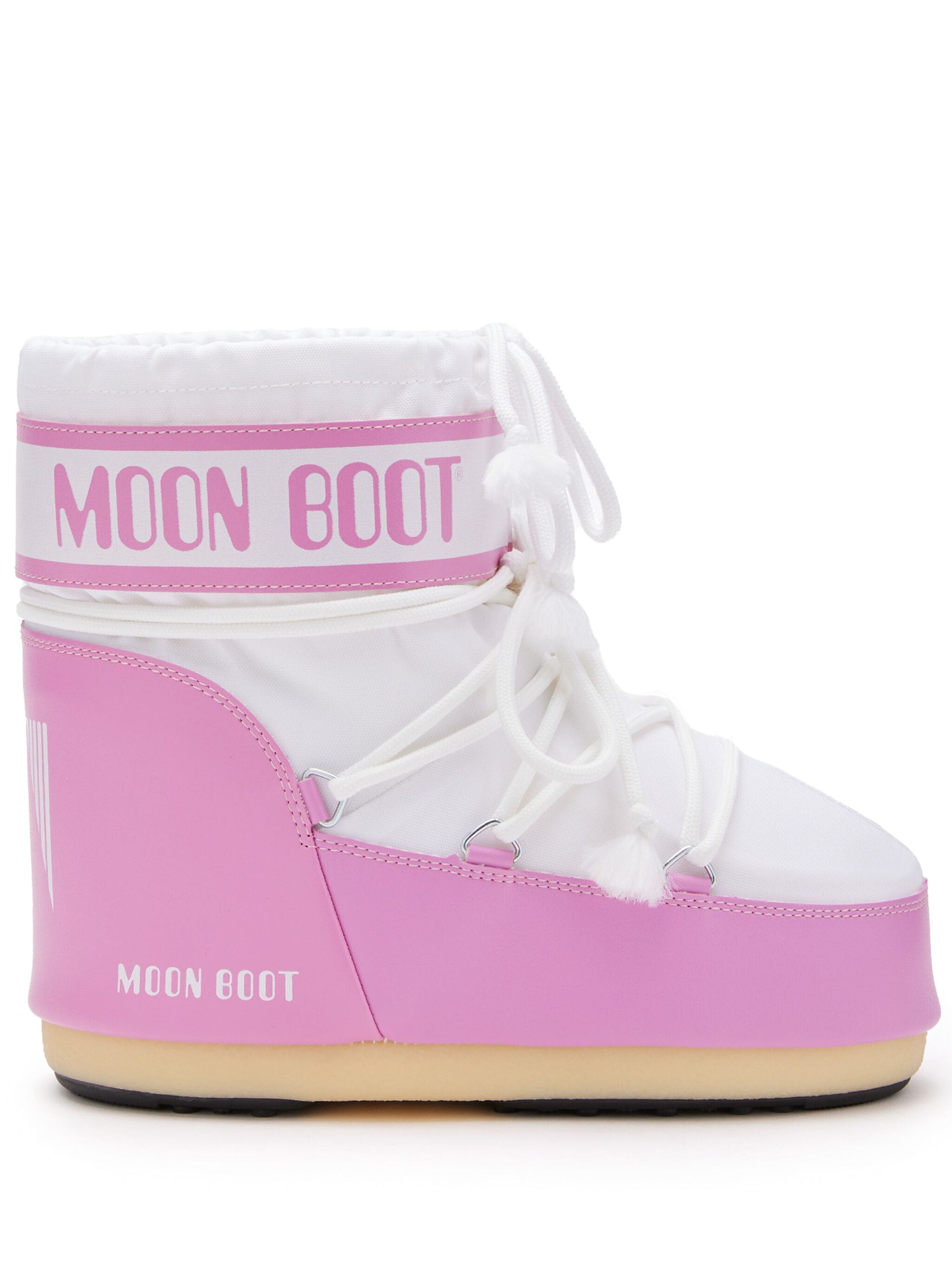 Moon Boot 1409340 Woman PINK WHITE Boots - Zuklat