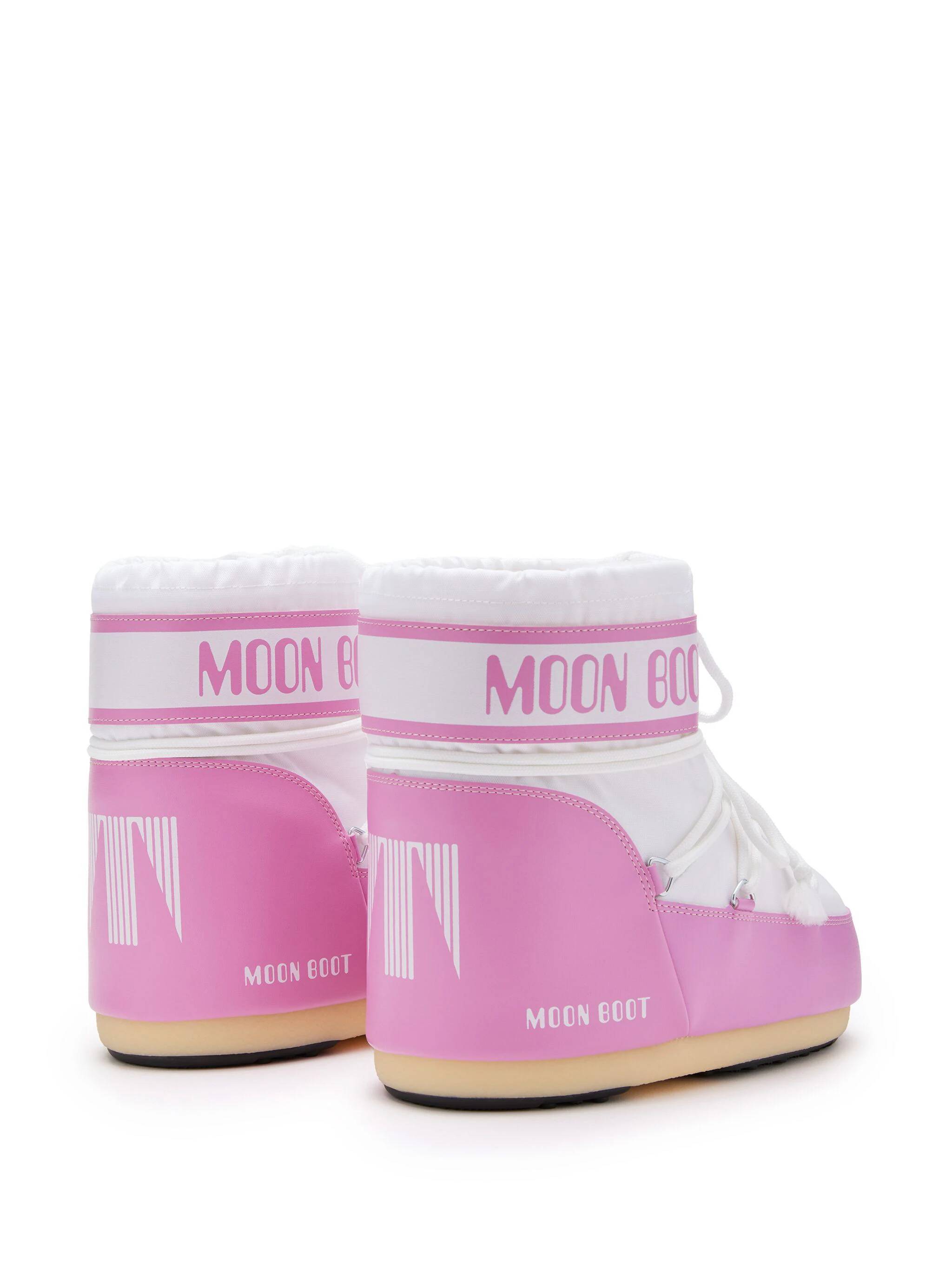 Moon Boot 1409340 Woman PINK WHITE Boots - Zuklat