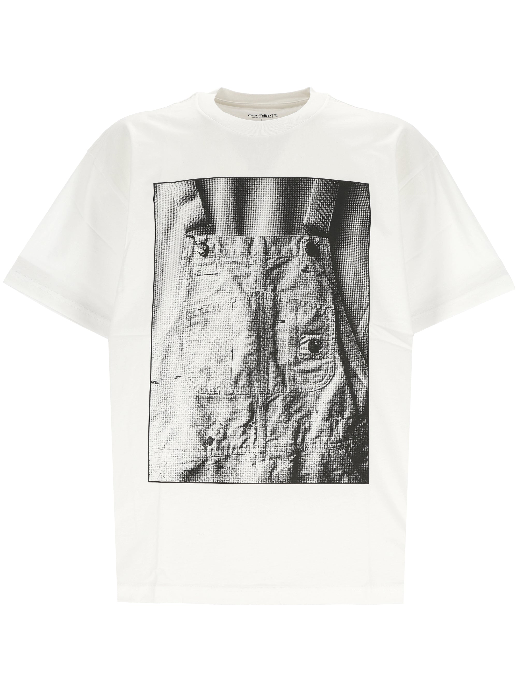 Carhartt WIP I033962 Unisex White T-shirts and Polos - Zuklat