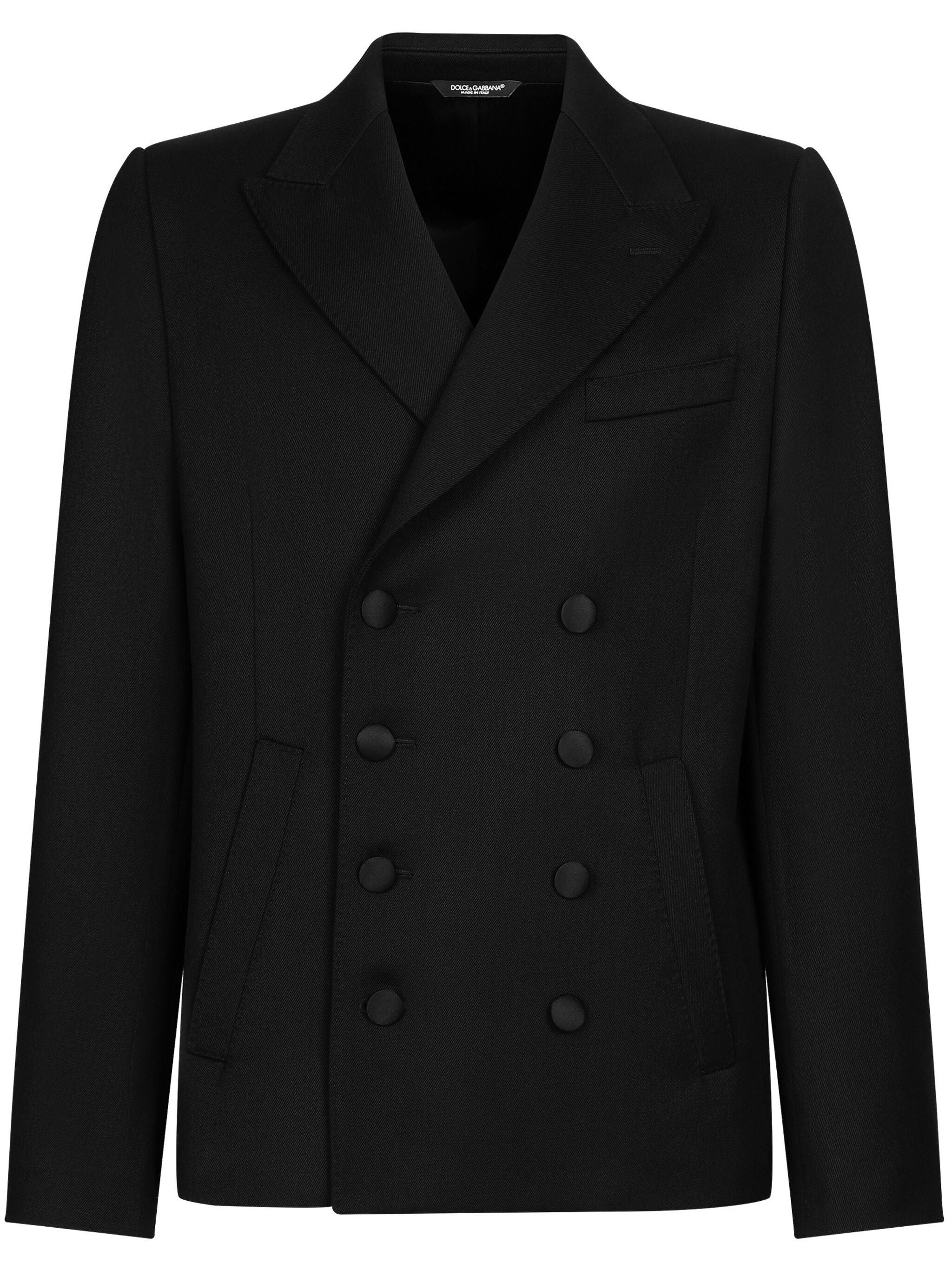 Dolce & Gabbana G2UF1T Man Black Jackets - Zuklat