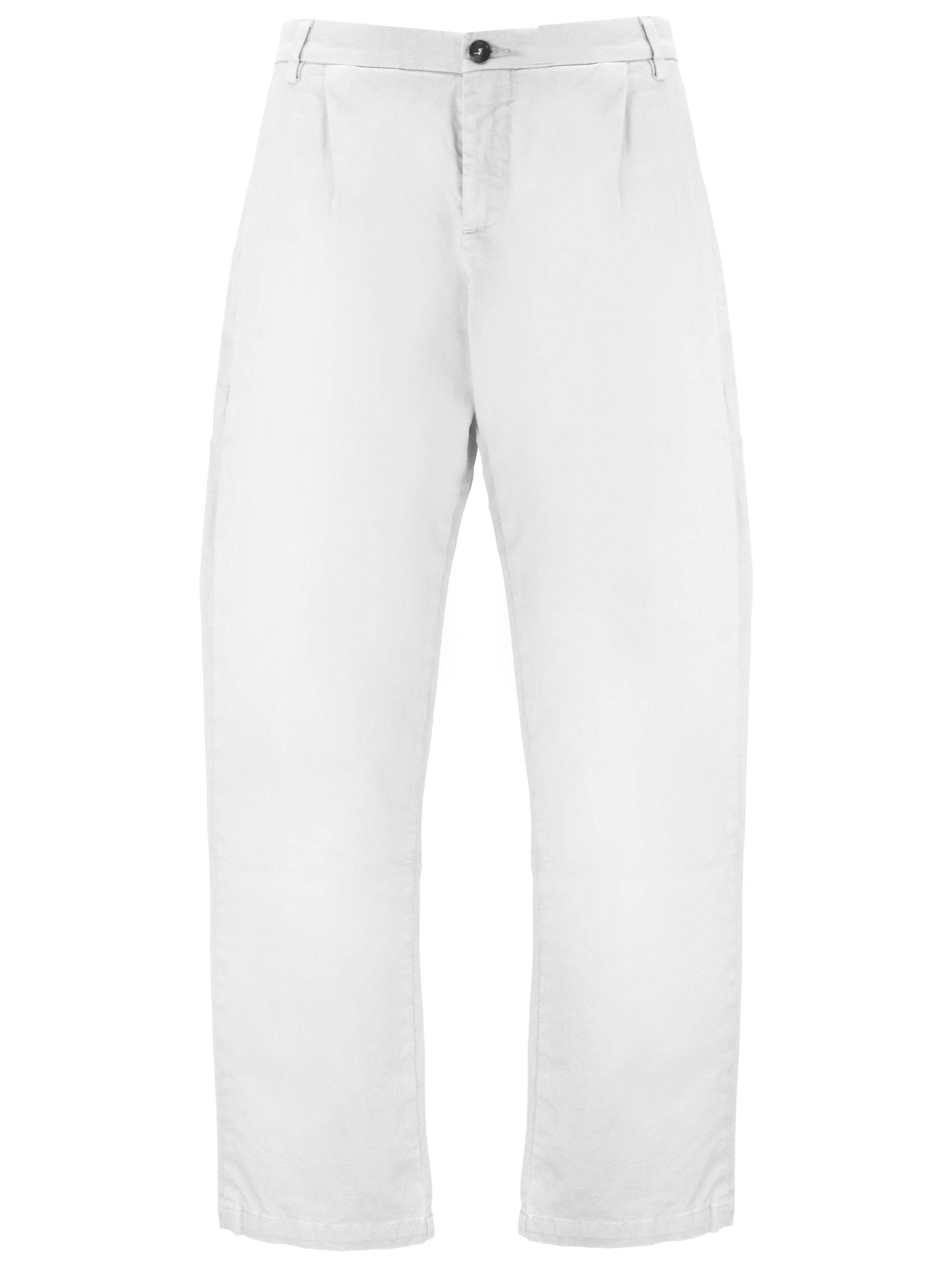 Yan Simmon AI24T336 Man HOFF WHITE Trousers - Zuklat