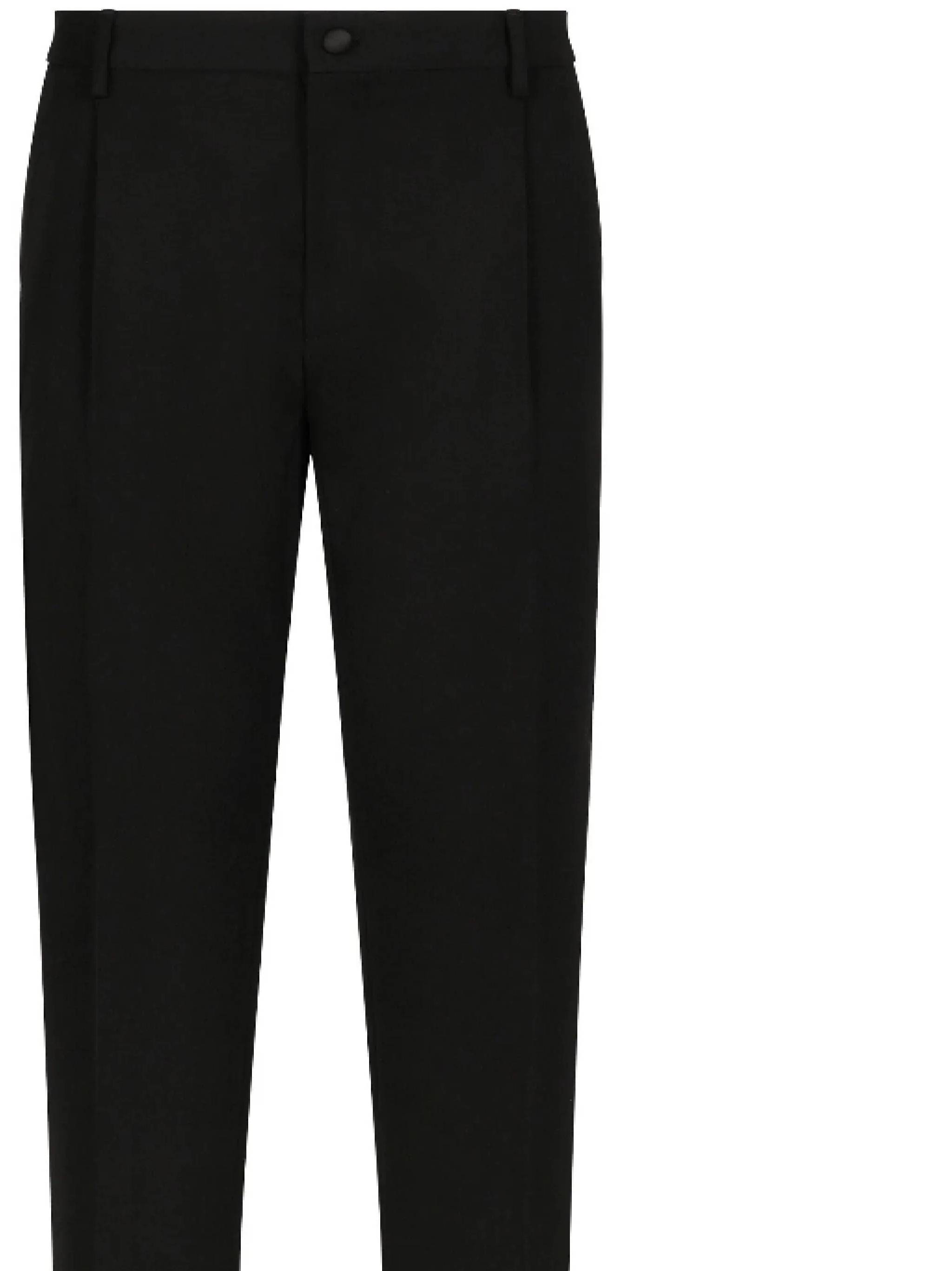 Dolce & Gabbana GP0F2T Man Black Trousers - Zuklat