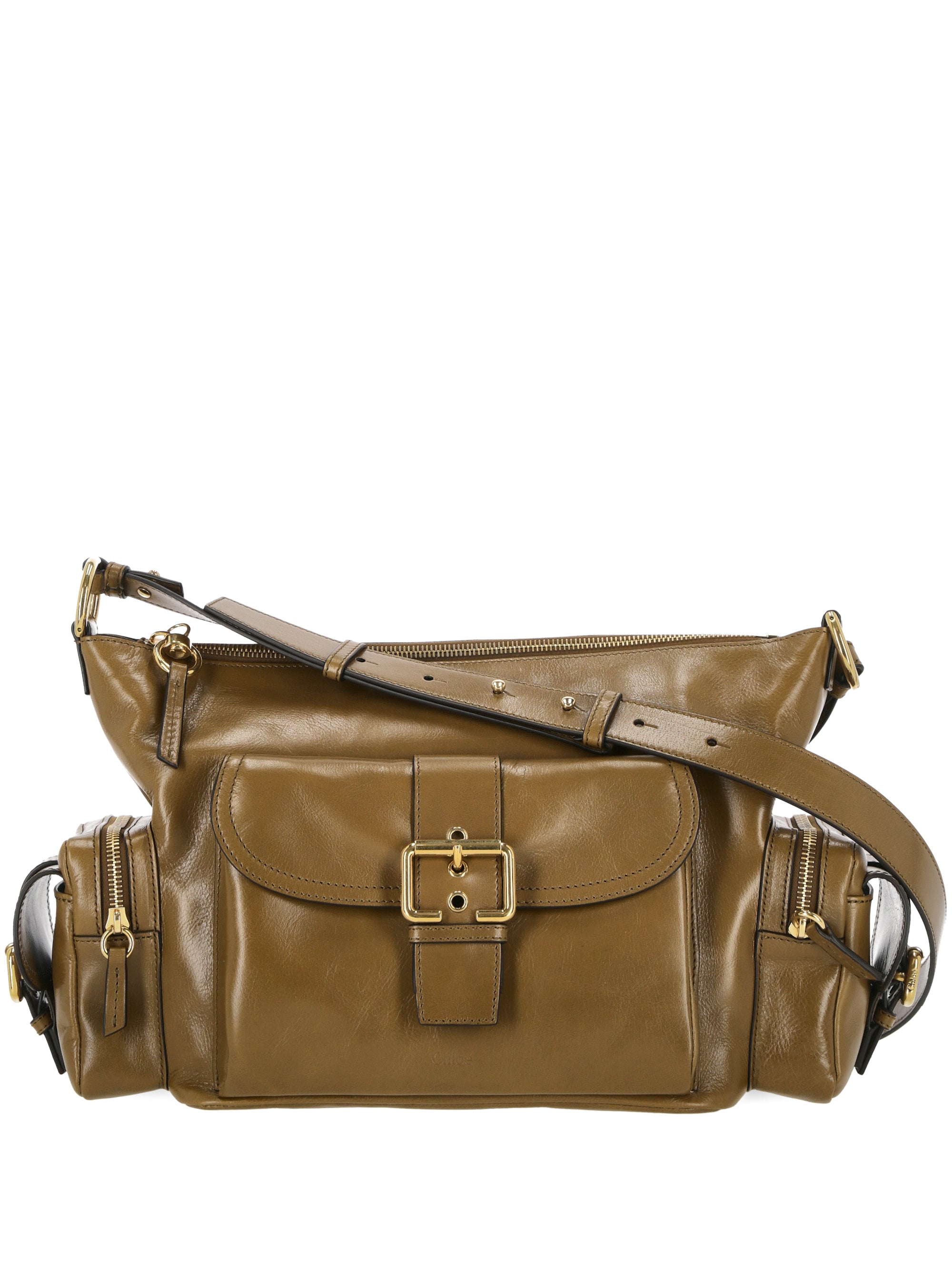 Chloè C24AS533N83 Woman Dark khaki Bags.. - Zuklat