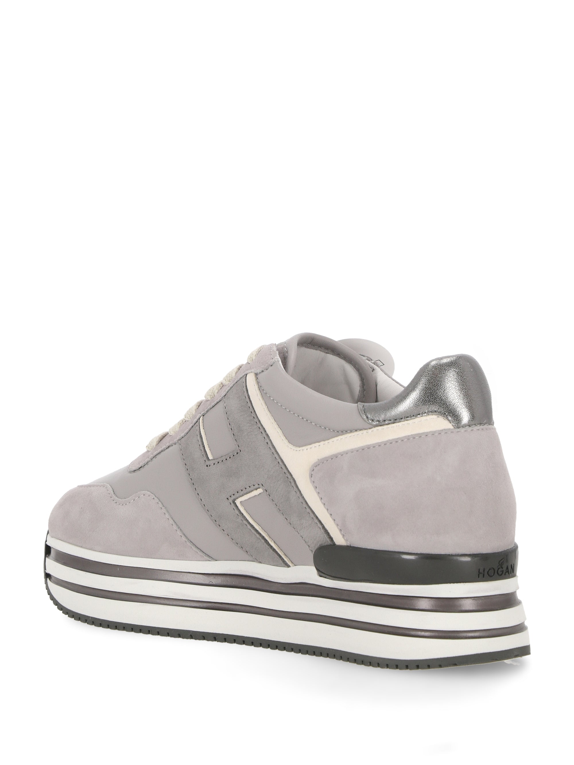 Hogan HXW4830CB80EWN Woman Grey Sneakers - Zuklat