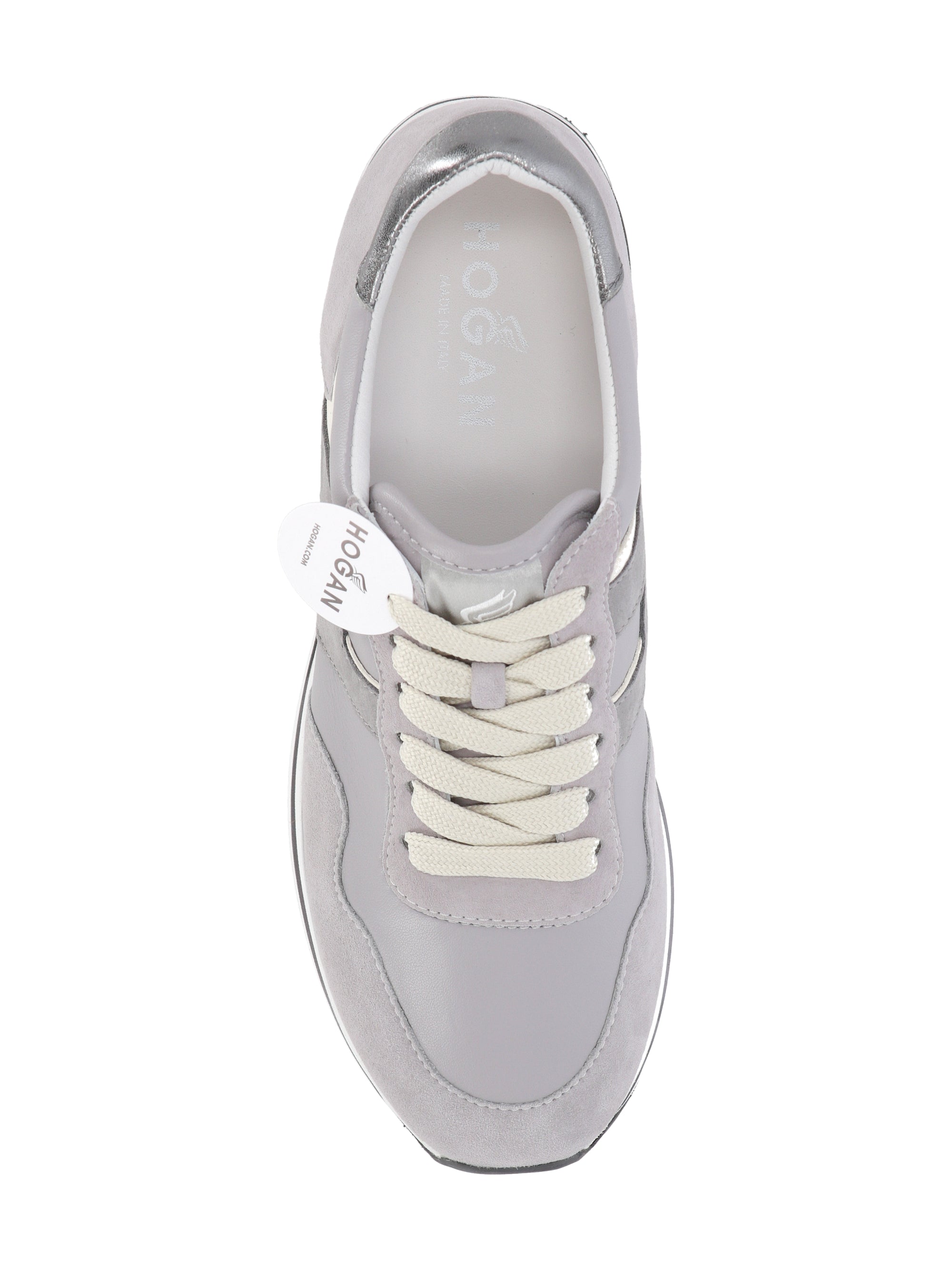 Hogan HXW4830CB80EWN Woman Grey Sneakers - Zuklat