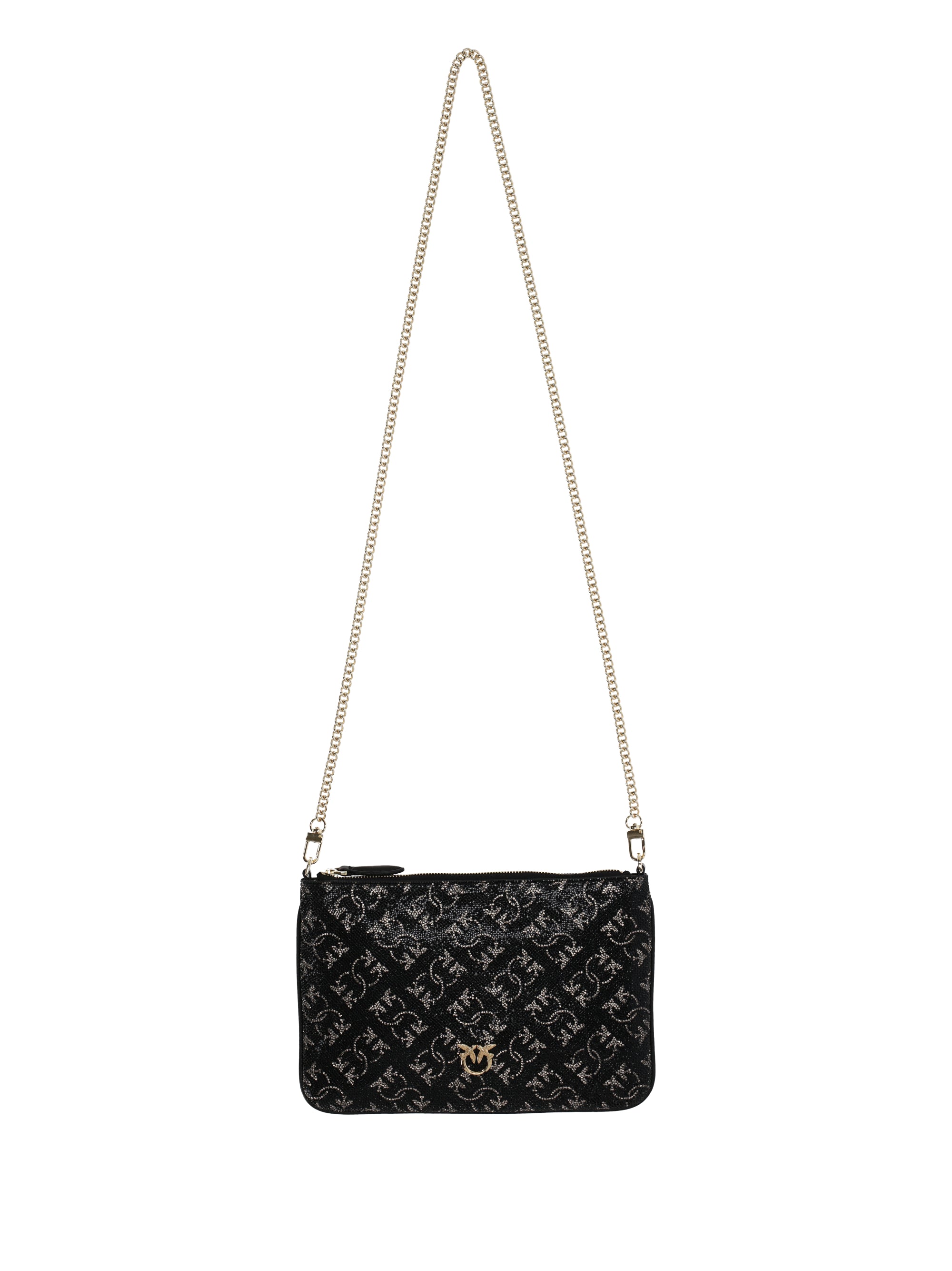 Pinko 100455 Woman NERO/ARGENTO-ORO Bags.. - Zuklat