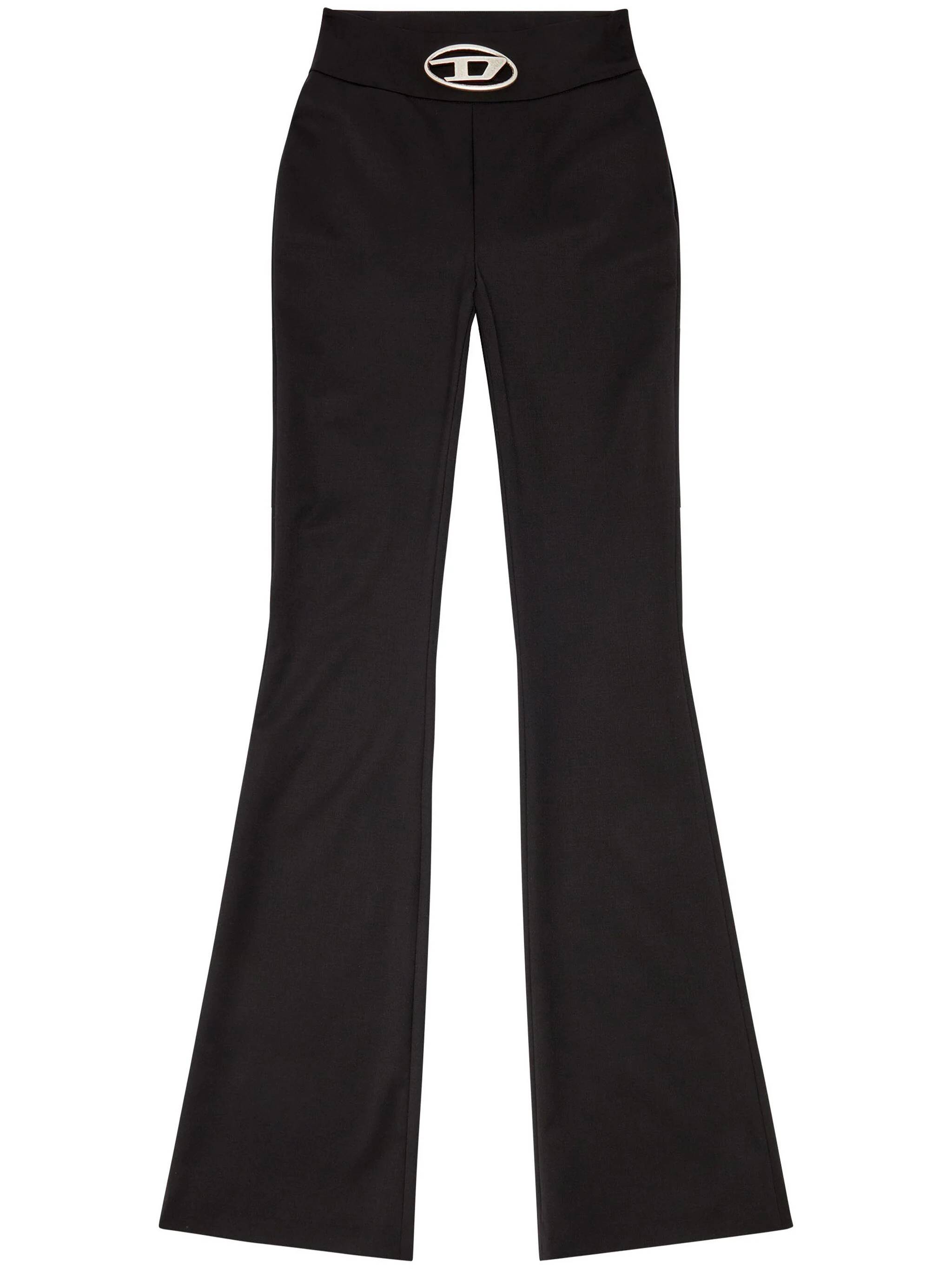 Diesel A14390 Woman Black Trousers - Zuklat