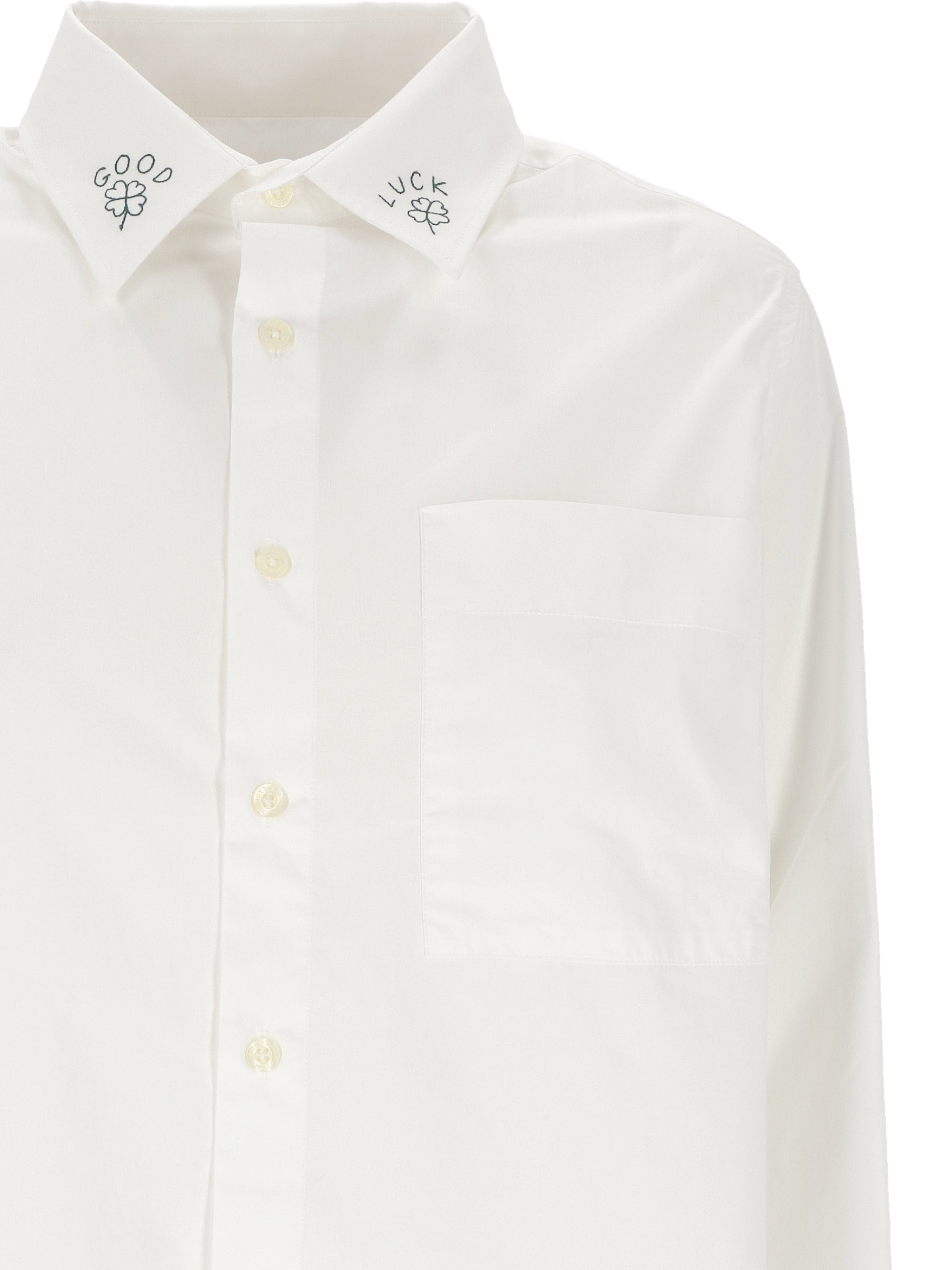 MAISON LABICHE UWLOUTILGOODLUC Woman POPLIN WHITE Shirts - Zuklat