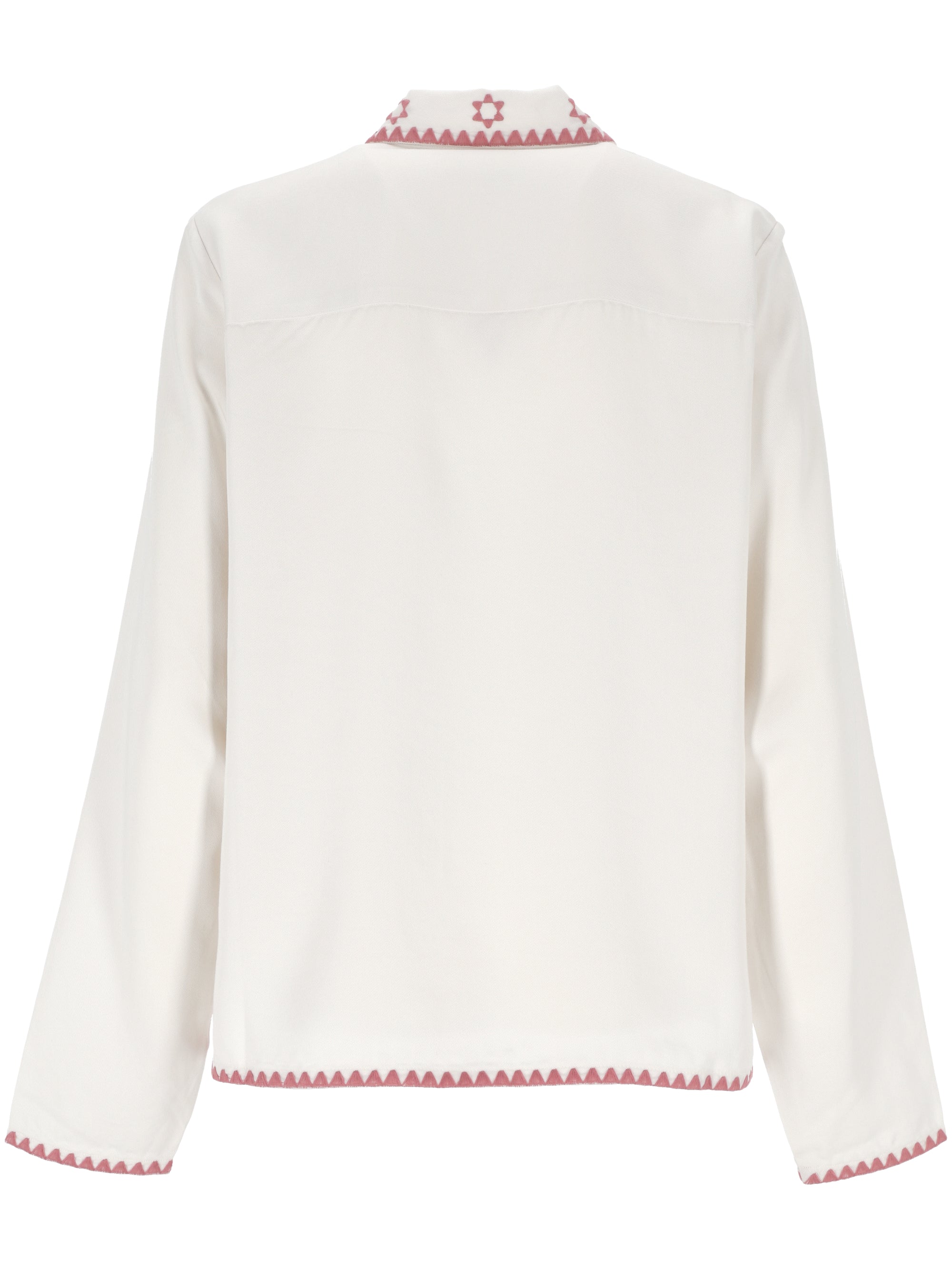 MAISON LABICHE UWPISANTSTARS Woman TWILL OFF WHITE Sweaters - Zuklat