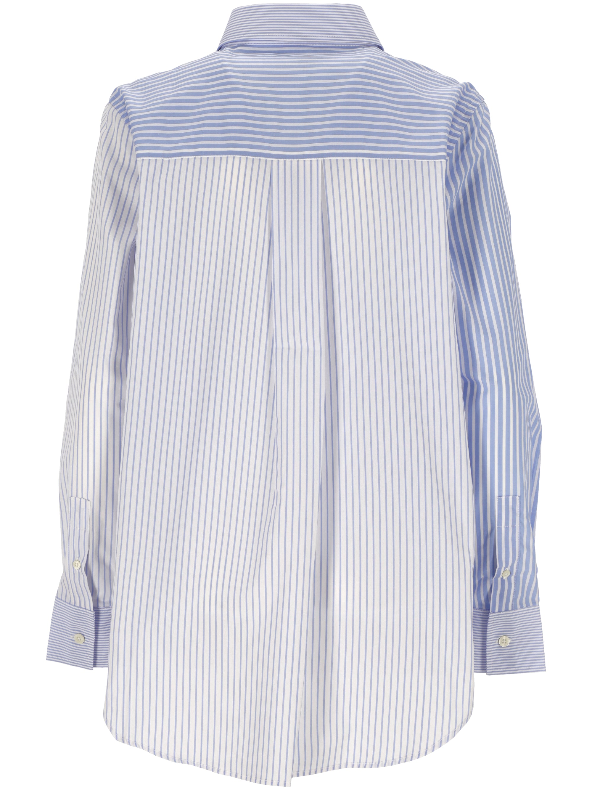 MAISON LABICHE UWDEWETWINECHIL Woman PATCHWORK BLUE Shirts - Zuklat