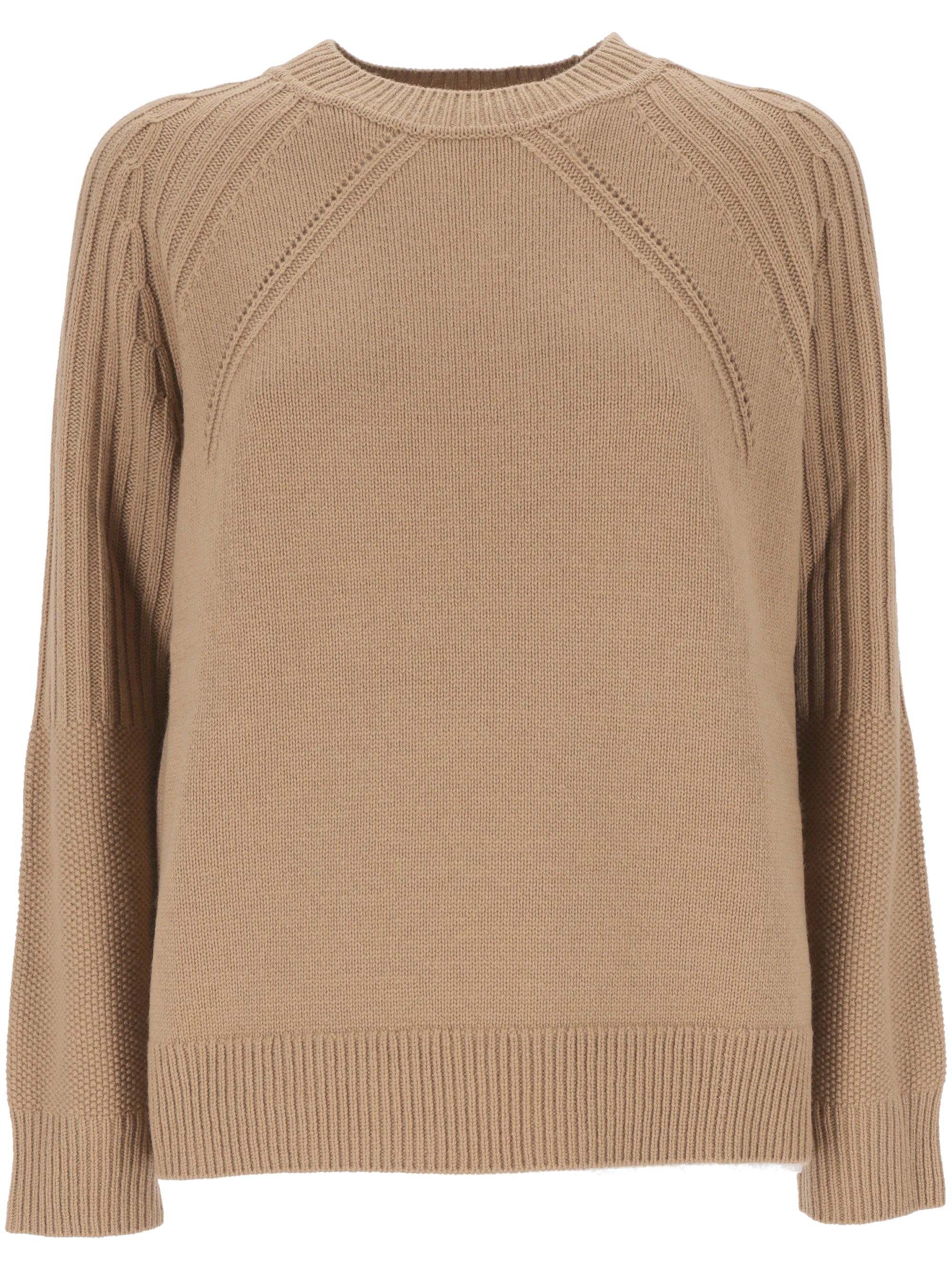 Purotatto 2210 Woman Camel Sweaters - Zuklat