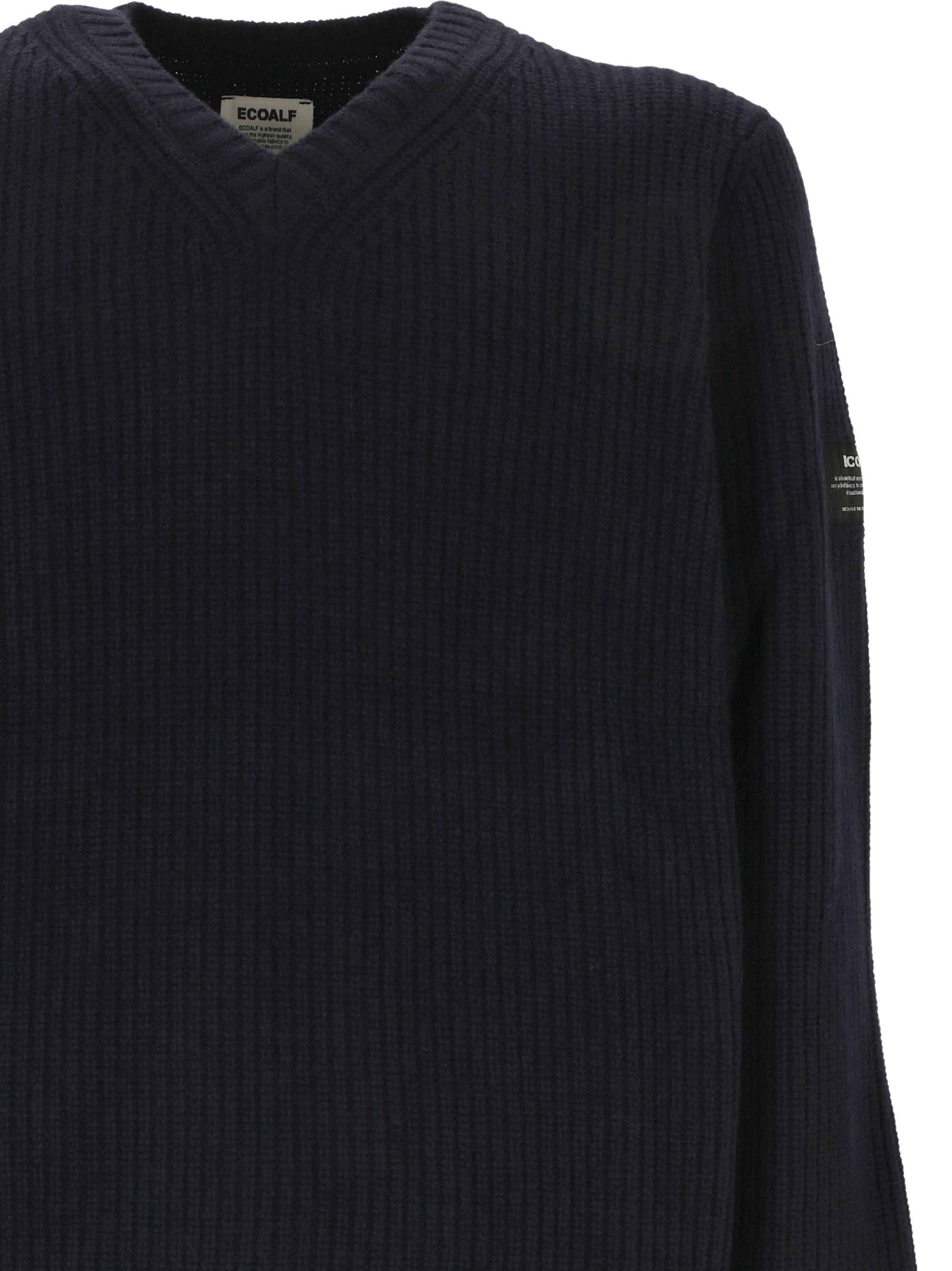 ECOALF MCMGAKNBOJ000632W24 Man Deep navy Sweaters - Zuklat