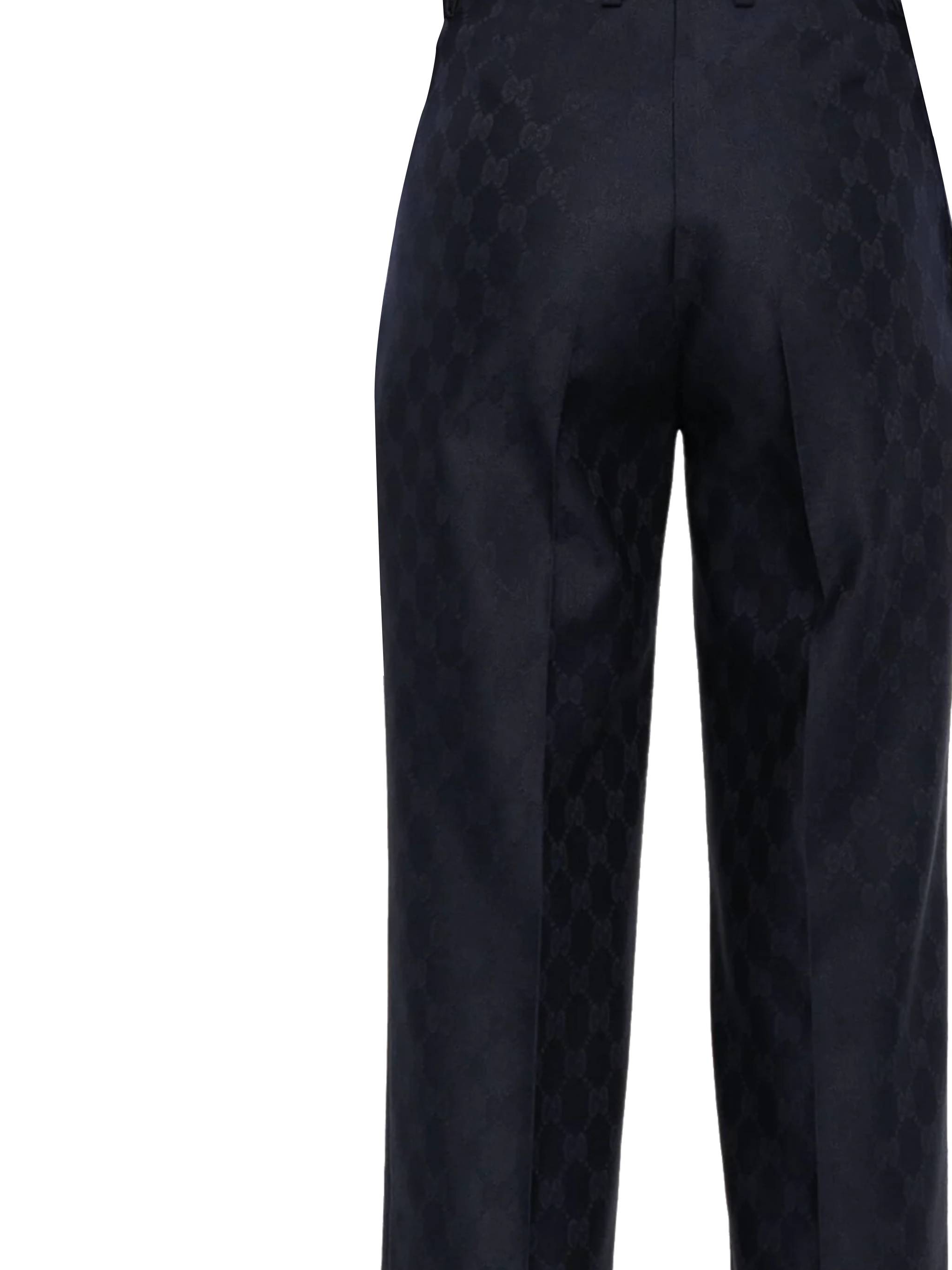 Gucci 793682 Woman Ink Trousers - Zuklat