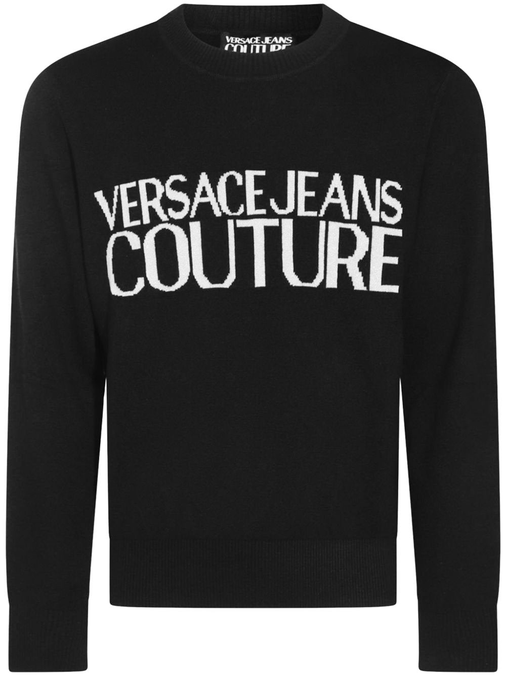 Versace Jeans 77GAFM01 Man Black Sweaters - Zuklat