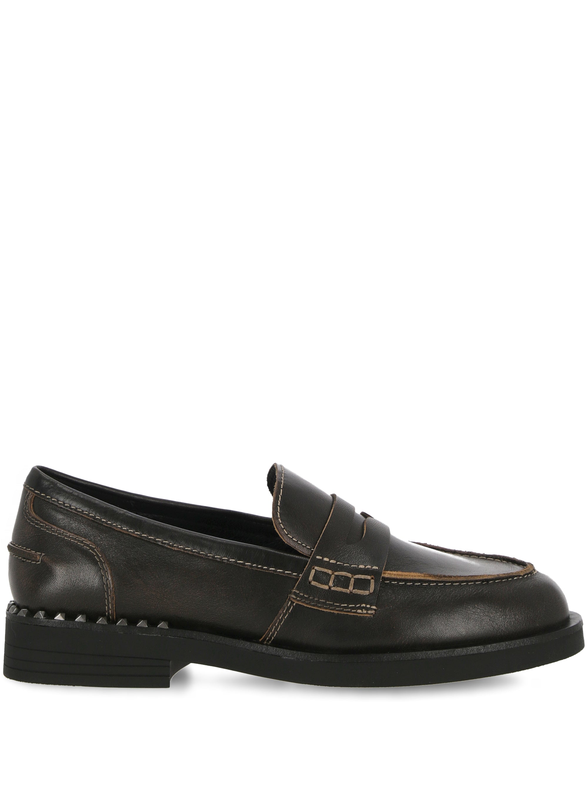 ASH WINONA01 Woman RIDER BLACK Flat shoes - Zuklat