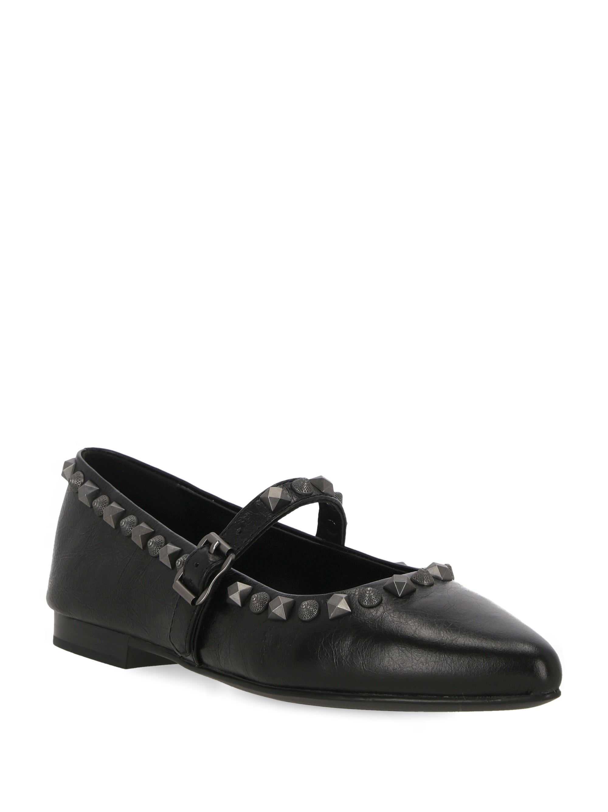 ASH BEATNIK02 Woman CARBON BLACK Flat shoes - Zuklat