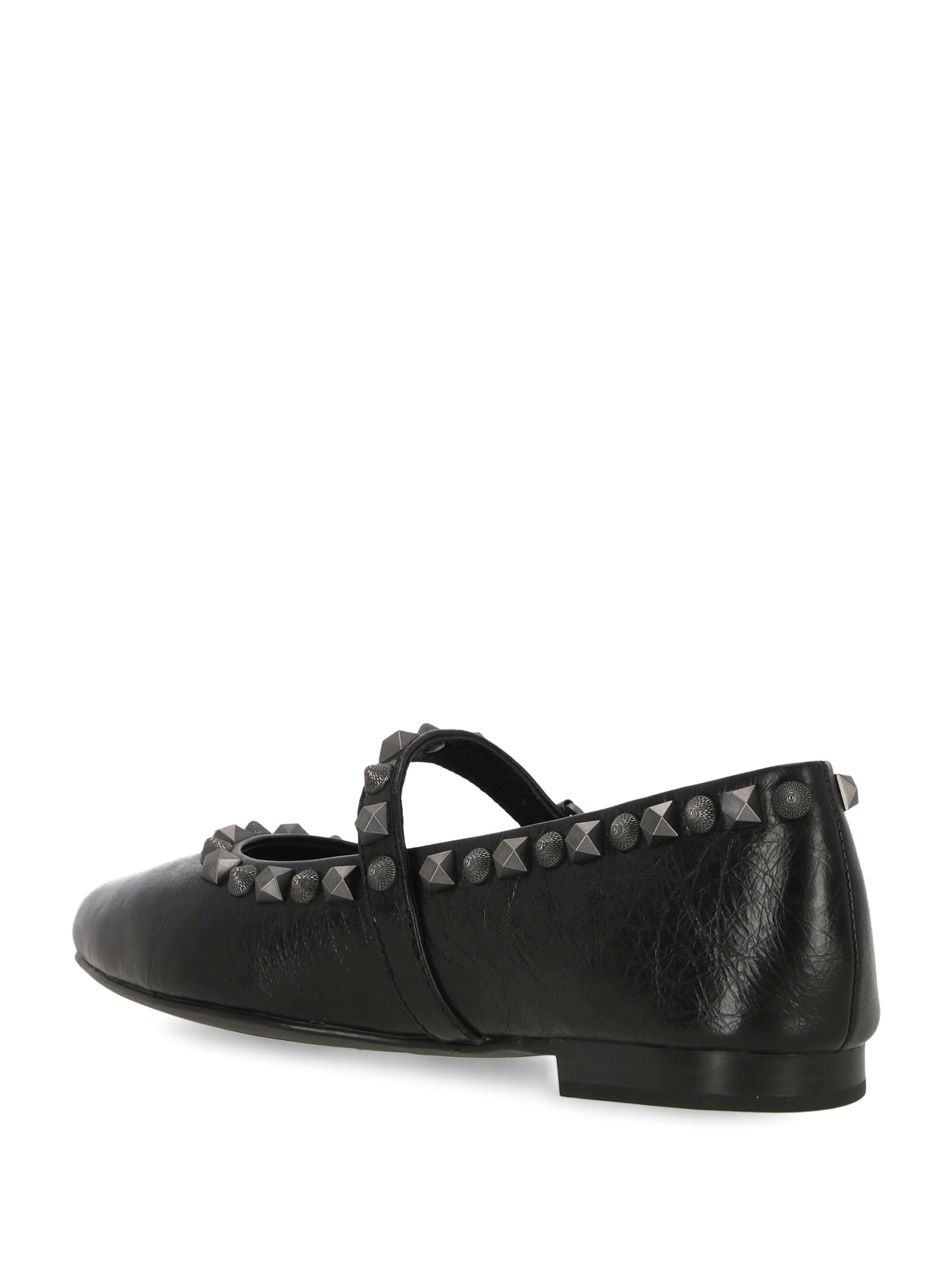 ASH BEATNIK02 Woman CARBON BLACK Flat shoes - Zuklat