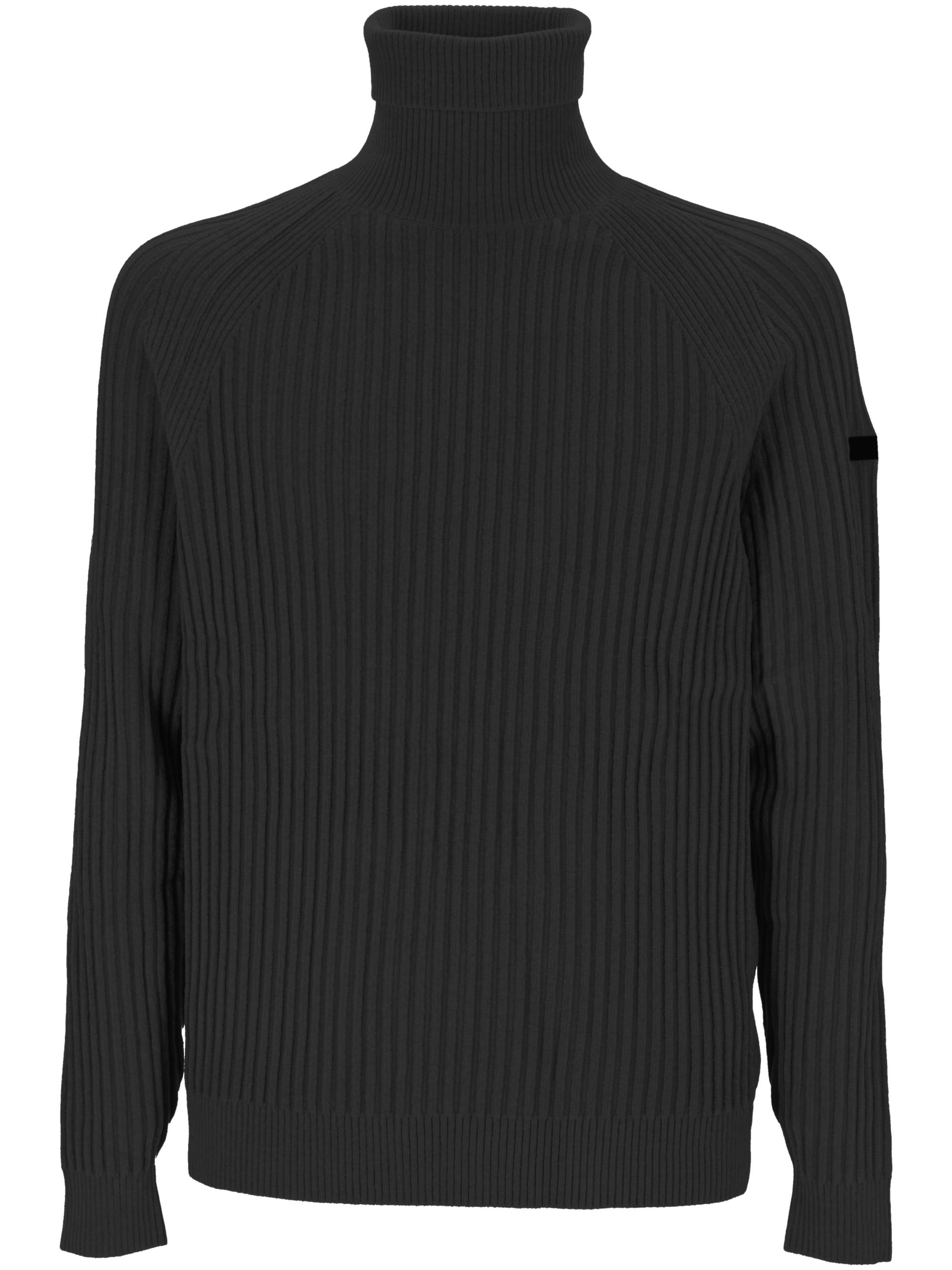 RRD W24138 Man Black Sweaters - Zuklat