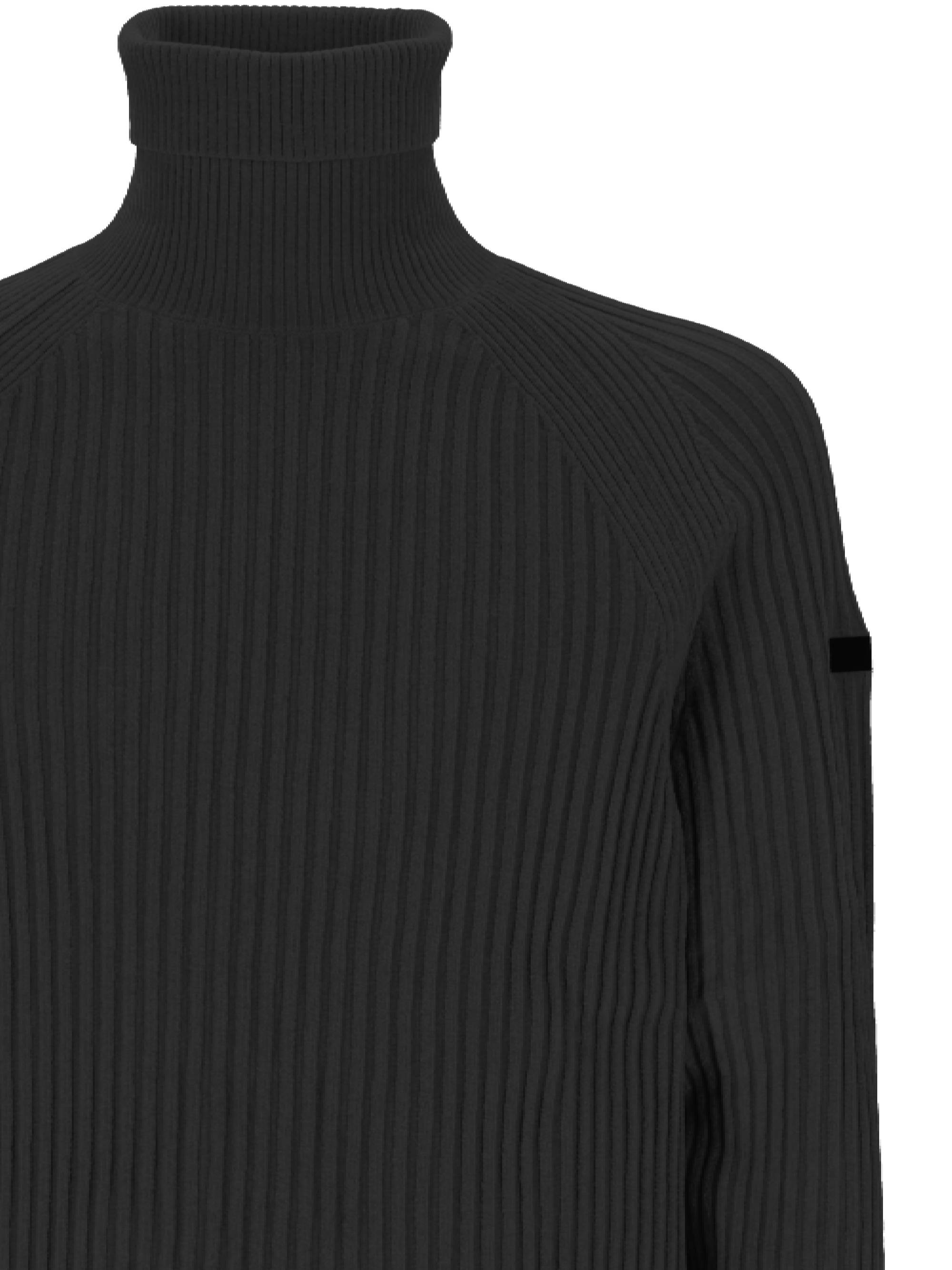 RRD W24138 Man Black Sweaters - Zuklat