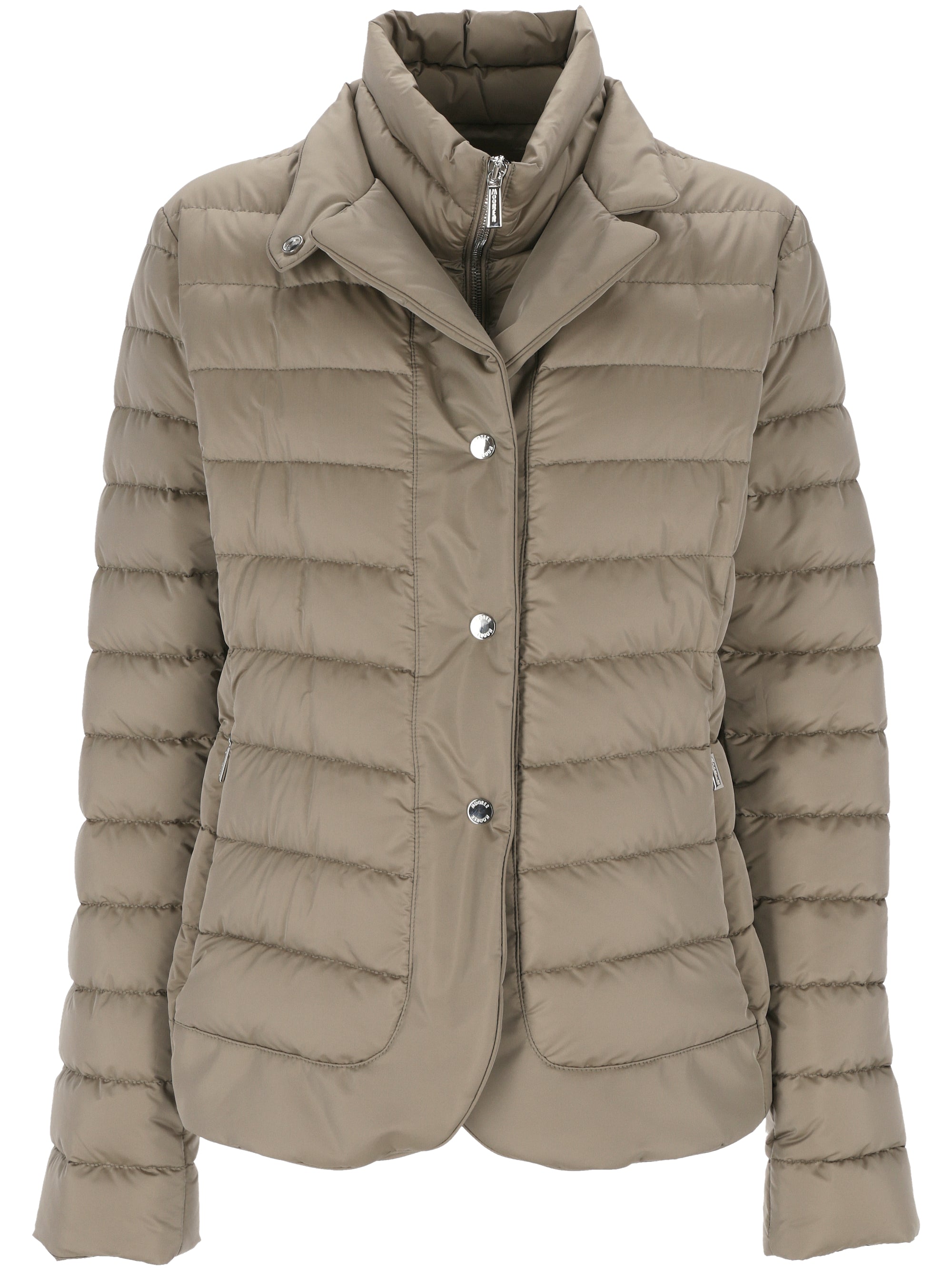 Moorer ELLI Woman Dove Grey Jackets - Zuklat